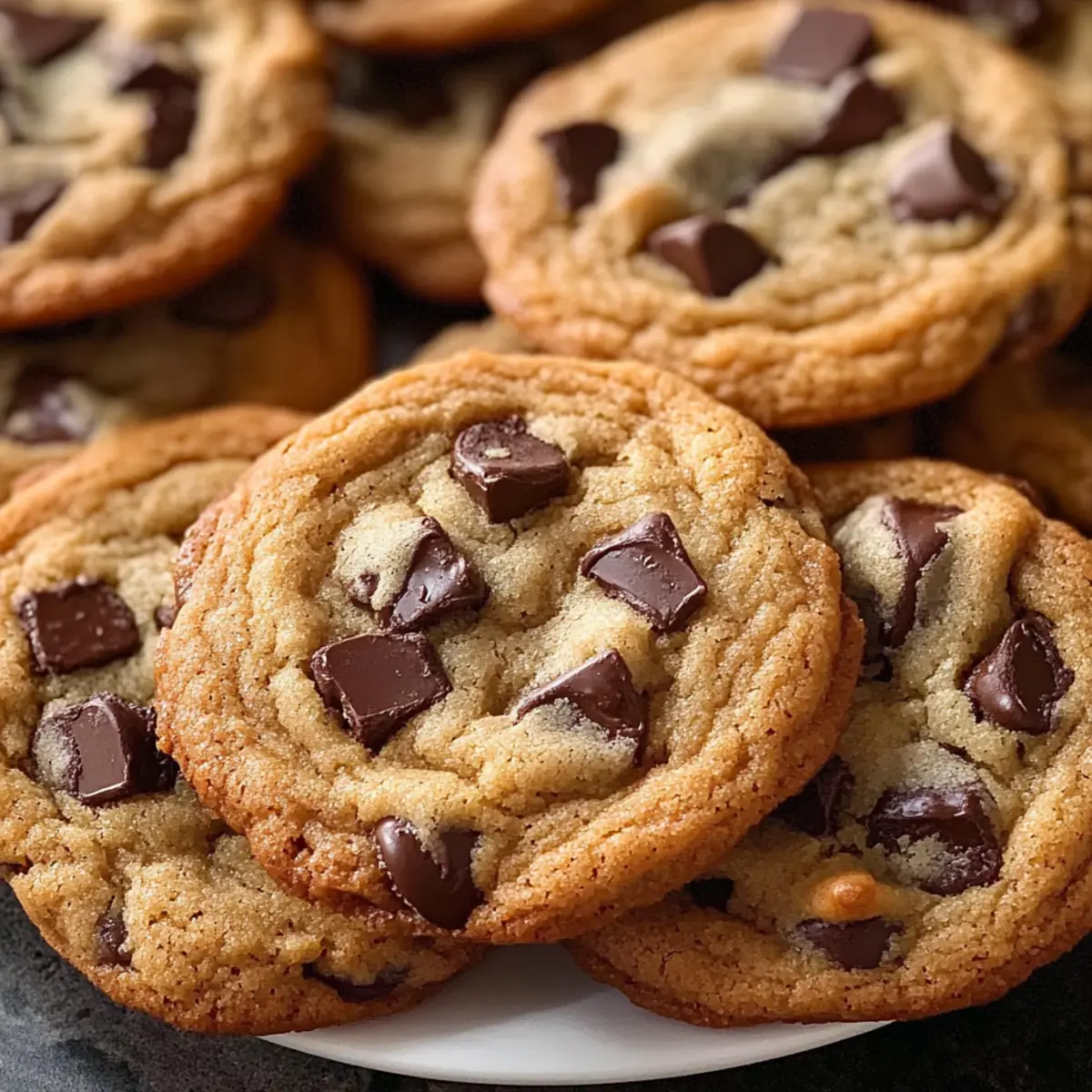 Classic Chocolate Chip Cookies with Chewy Perfection