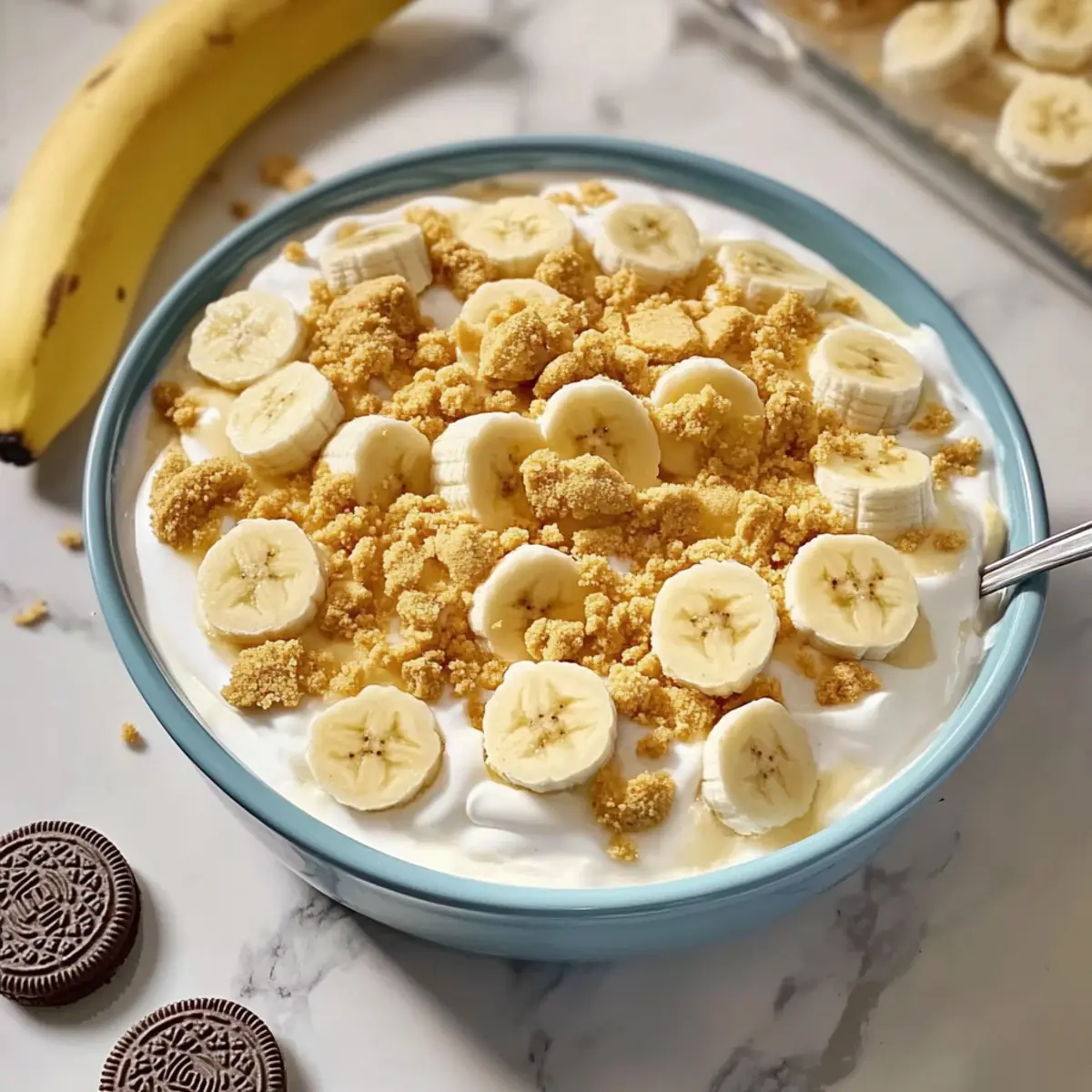 Golden Oreo Banana Pudding – Creamy Flavor Bliss Awaits
