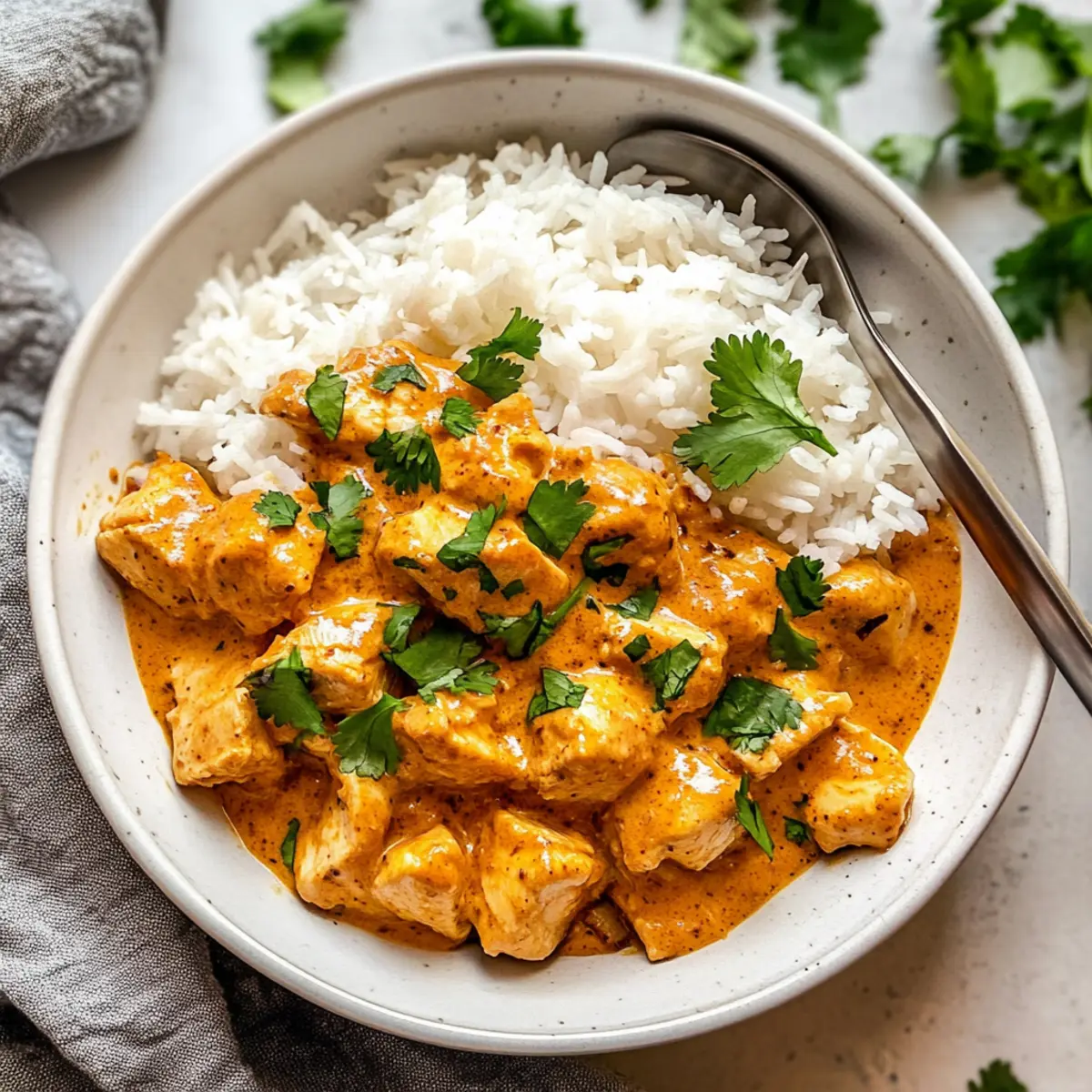 Coconut Chicken Rice Bowl: A Cozy, Protein-Packed Delight