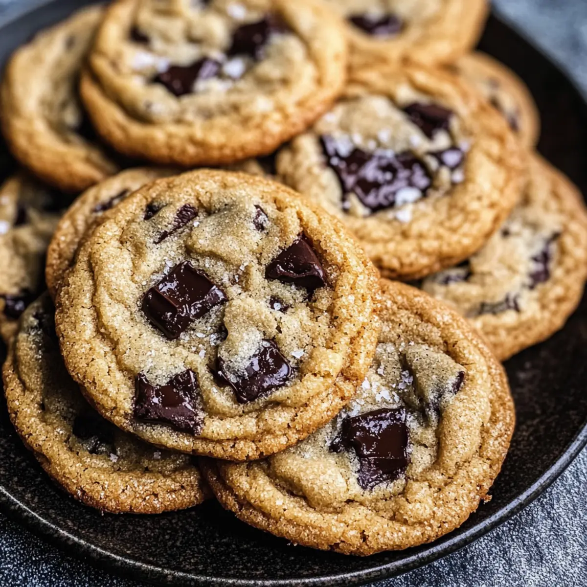 Crispy Chewy Chocolate Chip Cookies: Bakery-Style Bliss