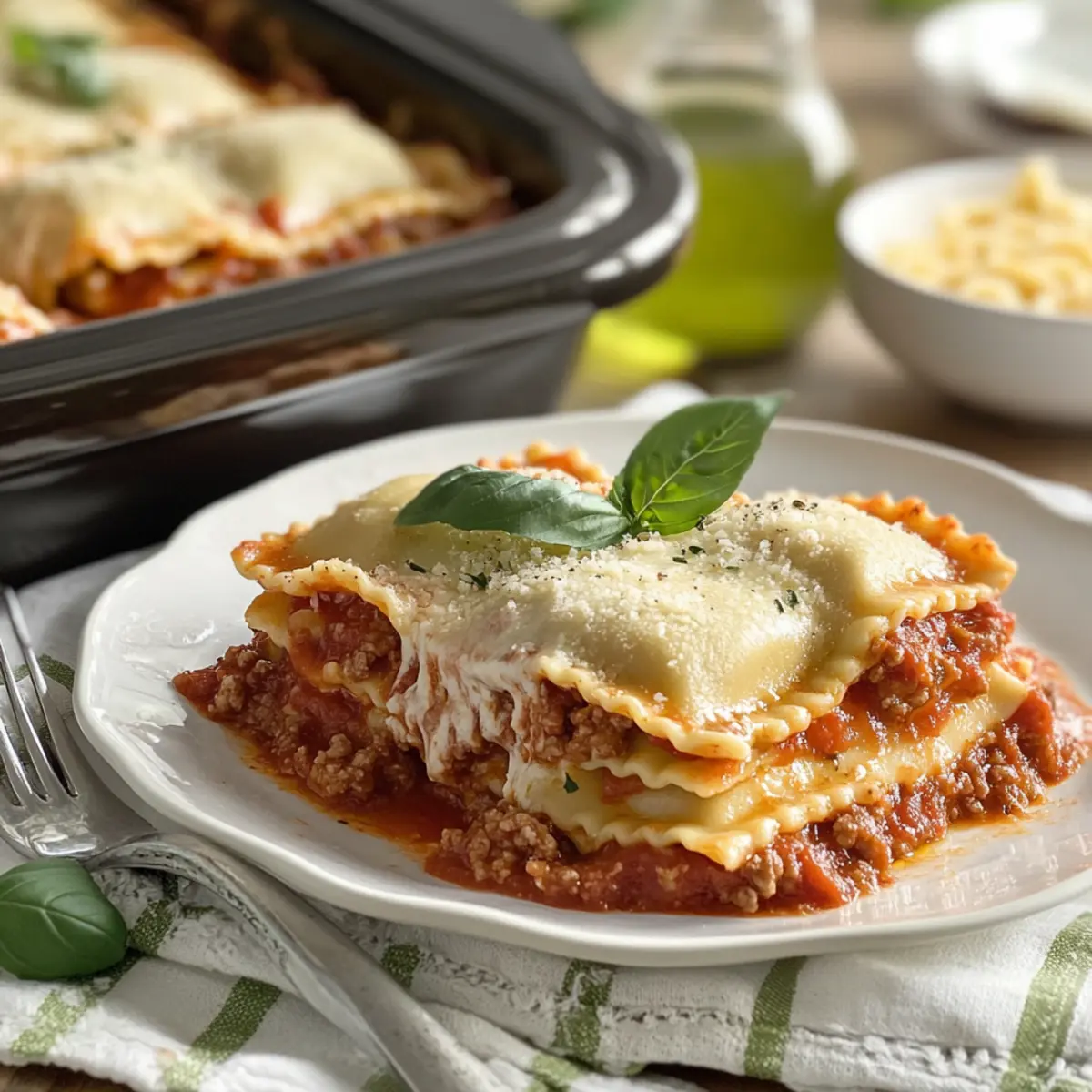 Crockpot Ravioli Lasagna: Effortless Comfort in Every Bite