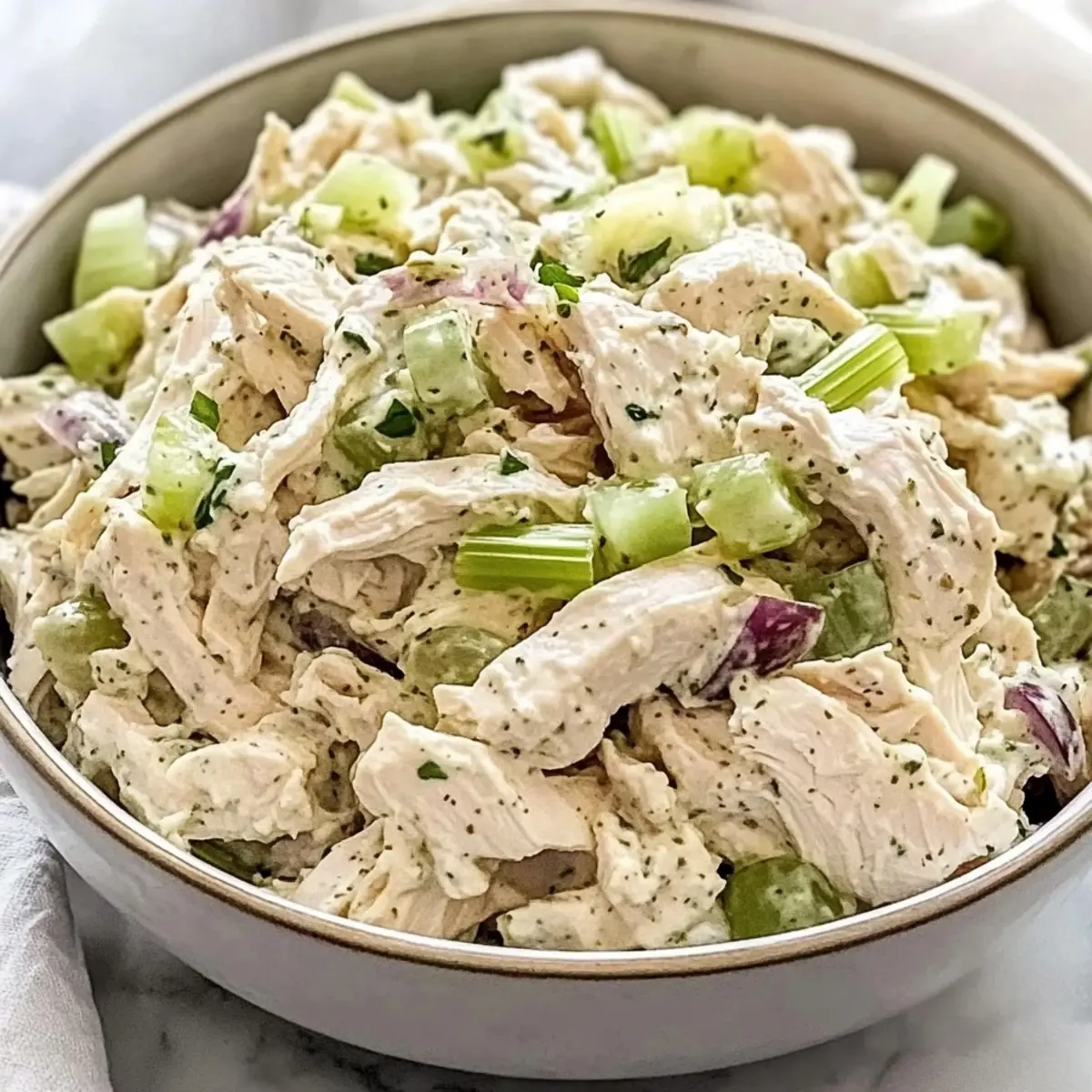 Quick Easy Chicken Salad: Creamy Flavor with a Twist