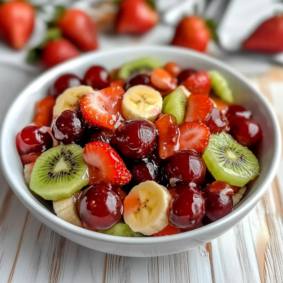 Easy Fruit Salad with Cherry Pie Filling for Summer Joy