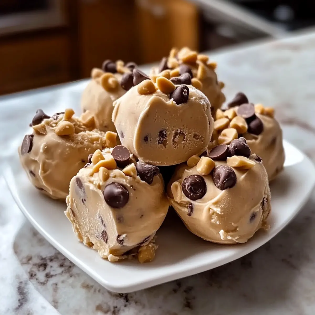 Frozen Greek Yogurt Peanut Butter Bites That Kids Love