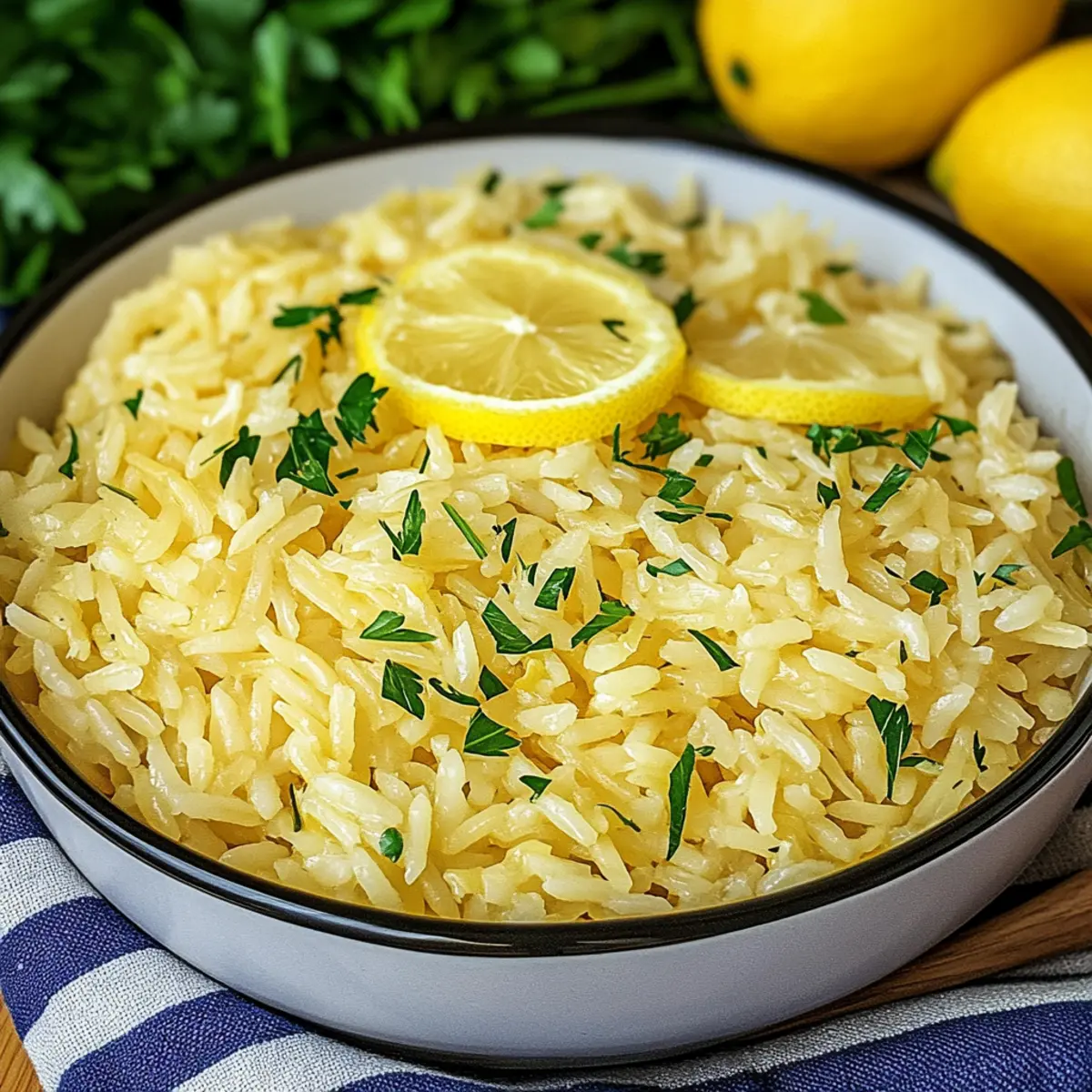 Easy Greek Lemon Rice That’s Family-Approved and Zesty