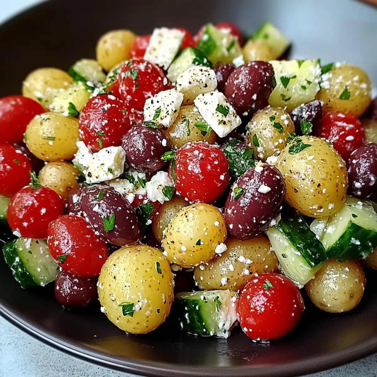 Greek Potato Salad with Feta: A Refreshing Hit for Any Meal