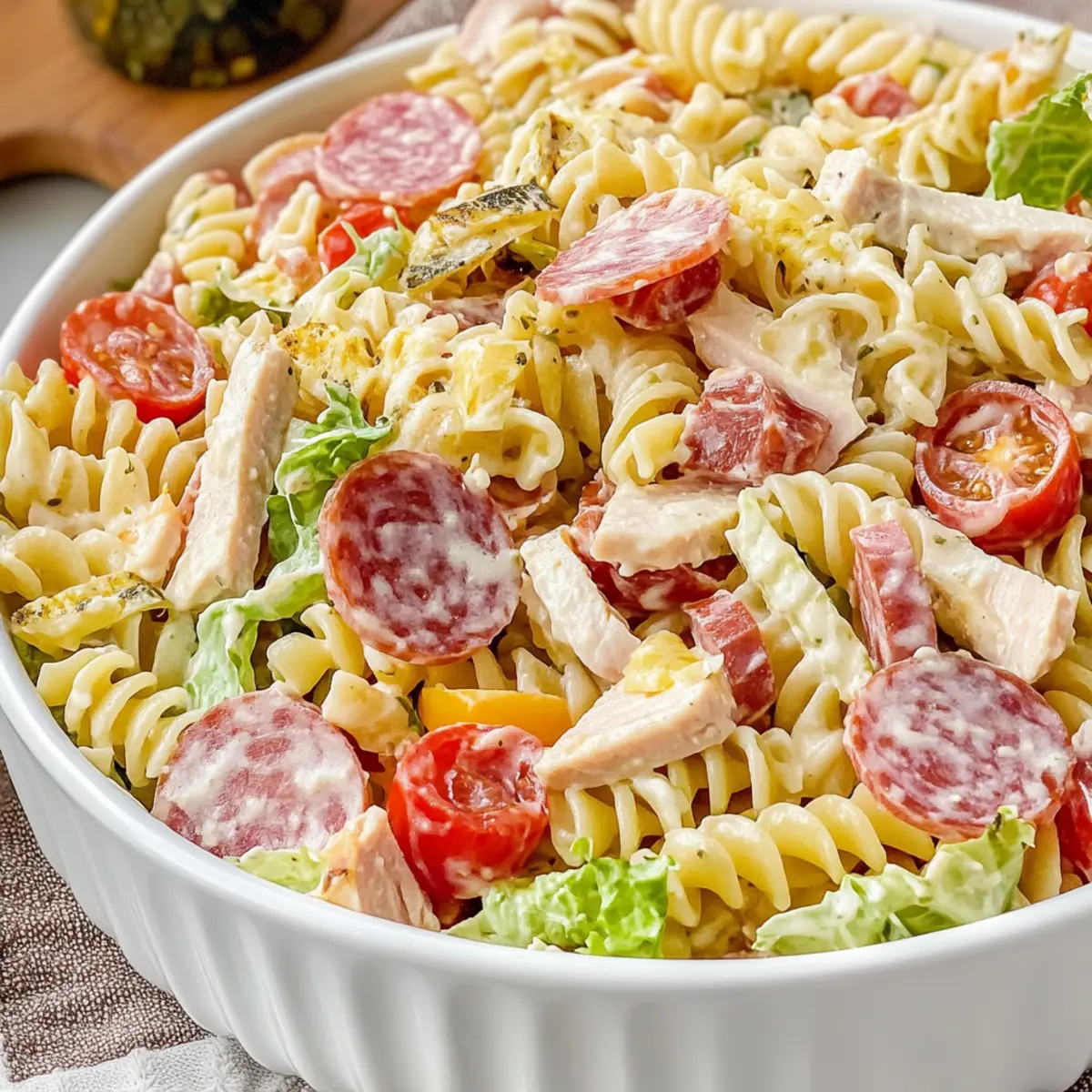 Italian Grinder Pasta Salad: A Hearty Summer Delight