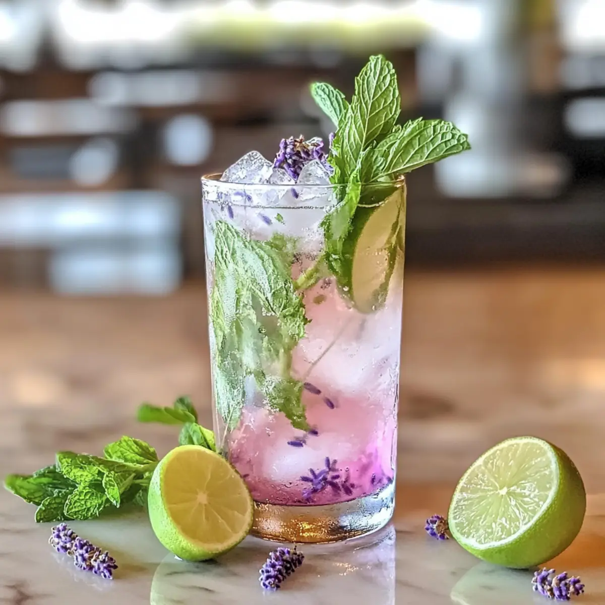 Lavender Mojito Mocktail for a Refreshing Twist on Drinks