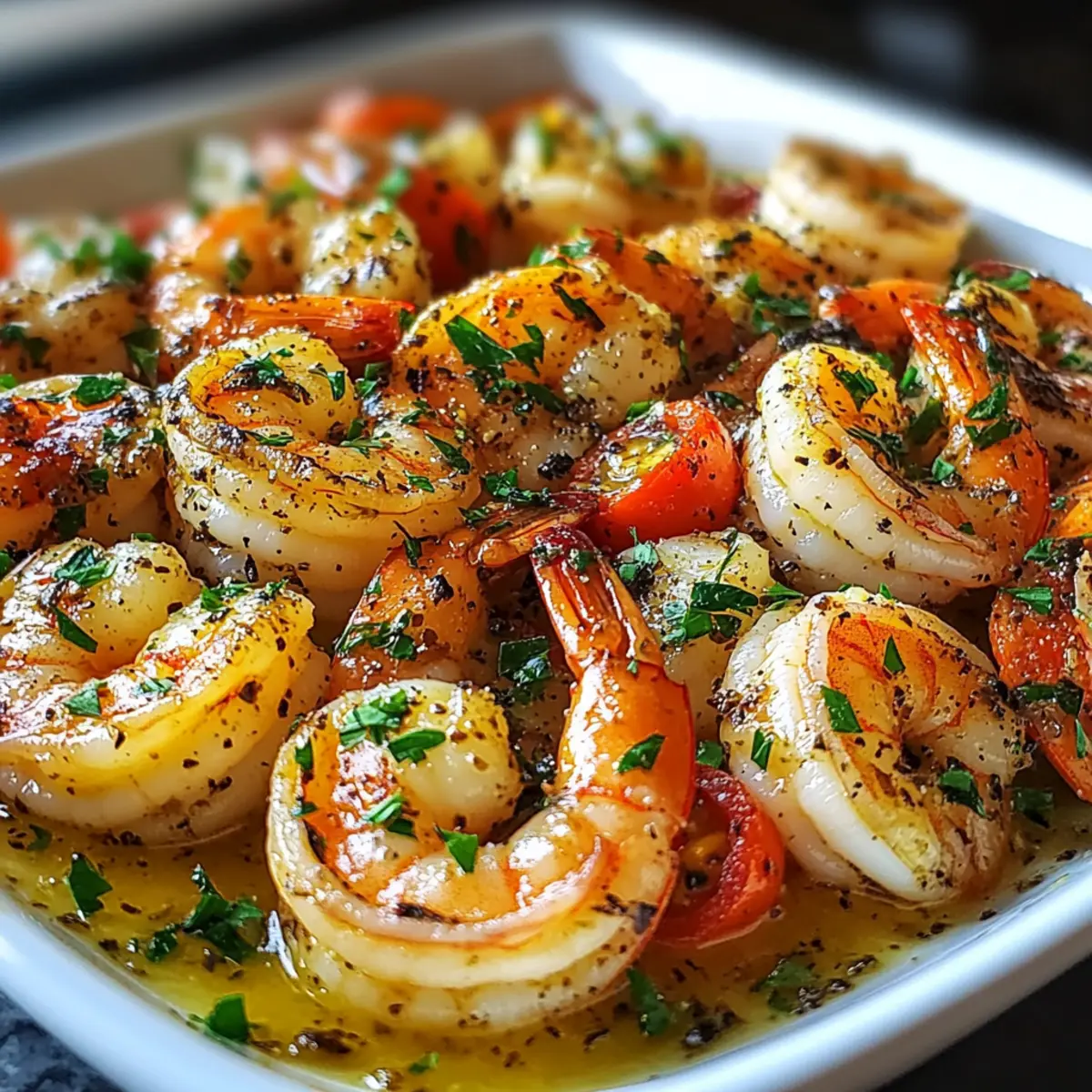 Mediterranean Shrimp Skillet: Easy Lemon Garlic Delight