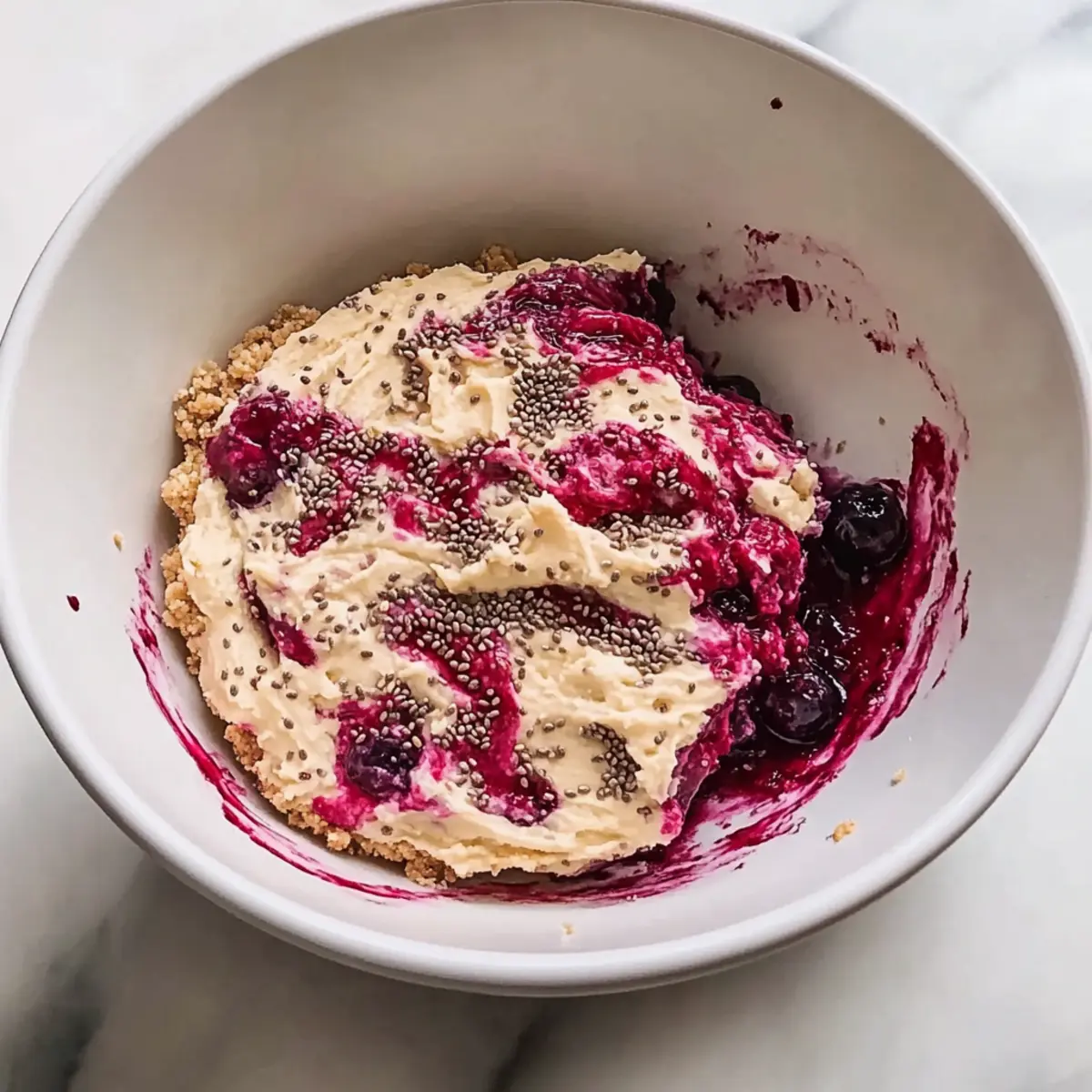 No-Bake Blueberry Chia Seed Pie for a Guilt-Free Treat