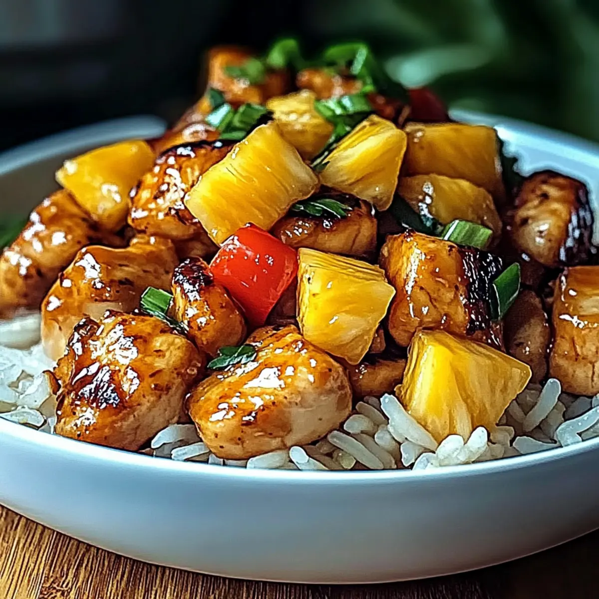 Pineapple Chicken Rice: Quick Tropical Flavor for Dinner