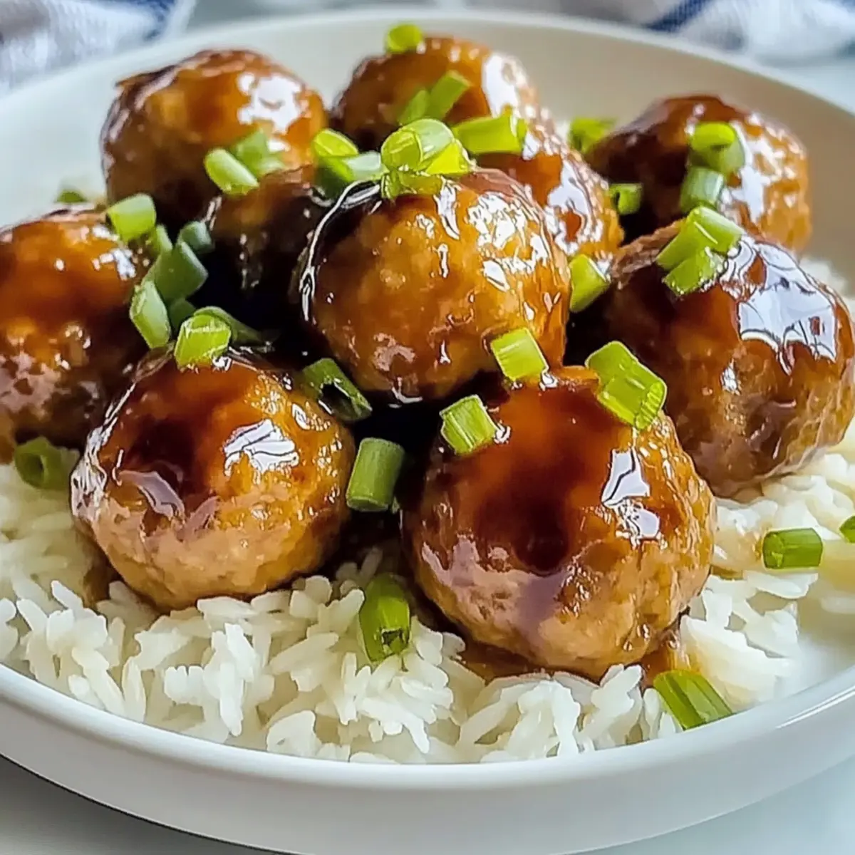 Pineapple Teriyaki Chicken Meatballs Ready in 30 Minutes