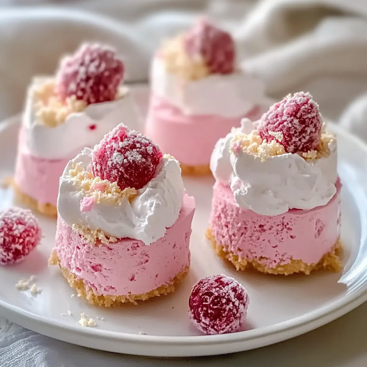 No Bake Pink Velvet Cheesecake Bites: Easy, Creamy Indulgence