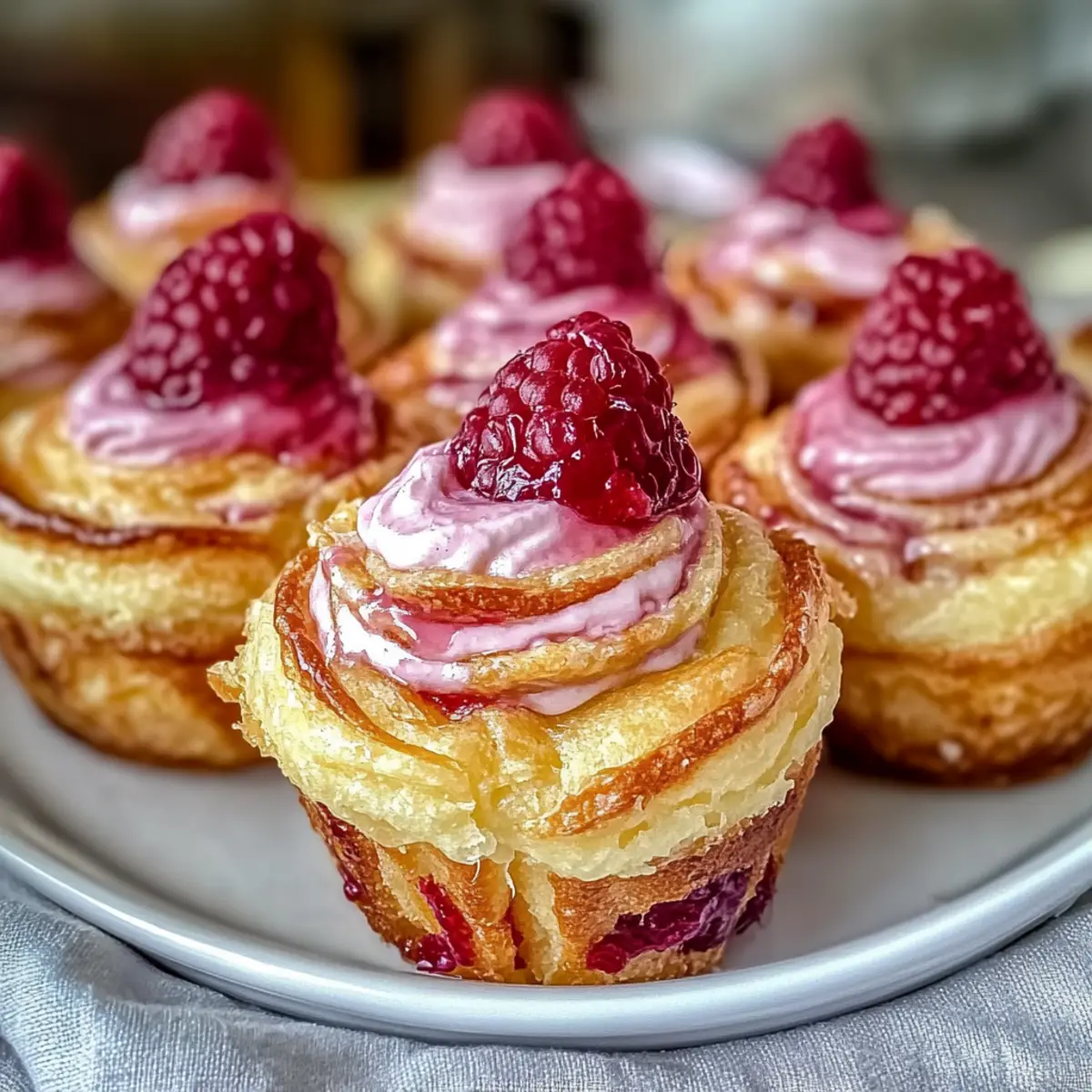 Raspberry Cream Cheese Cruffins That Will Wow Your Guests