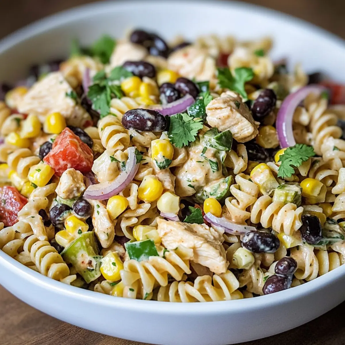 Zesty Southwest Pasta Salad for Fresh Summer Vibes