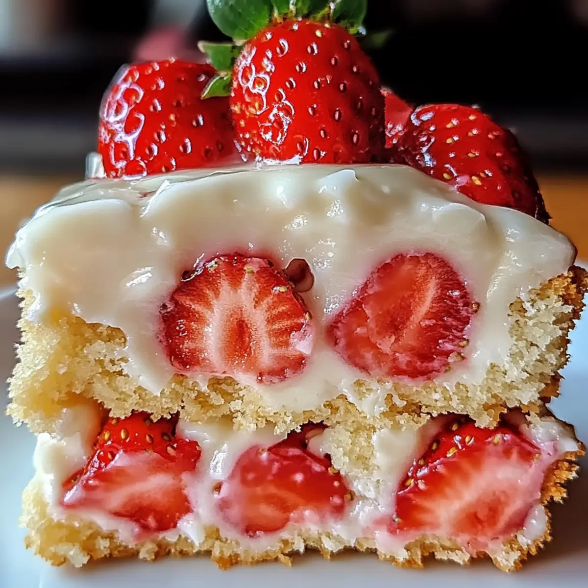 Strawberry Shortcake Bars to Brighten Your Summer Days