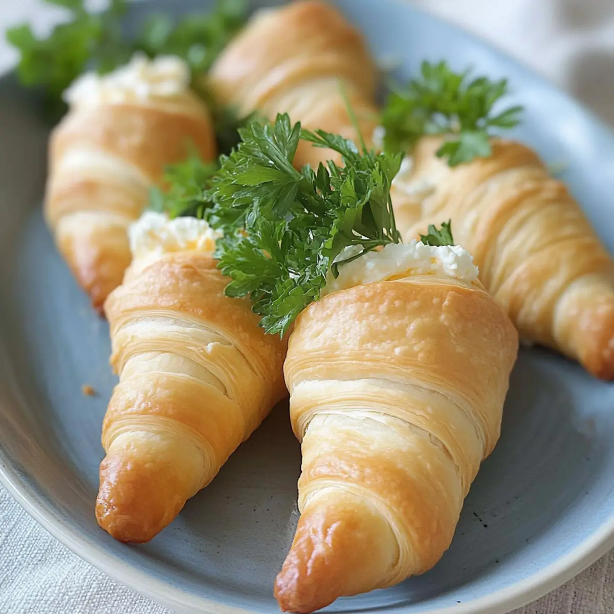 Savory Stuffed Crescent Roll Carrots for a Whimsical Easter Appetizer
