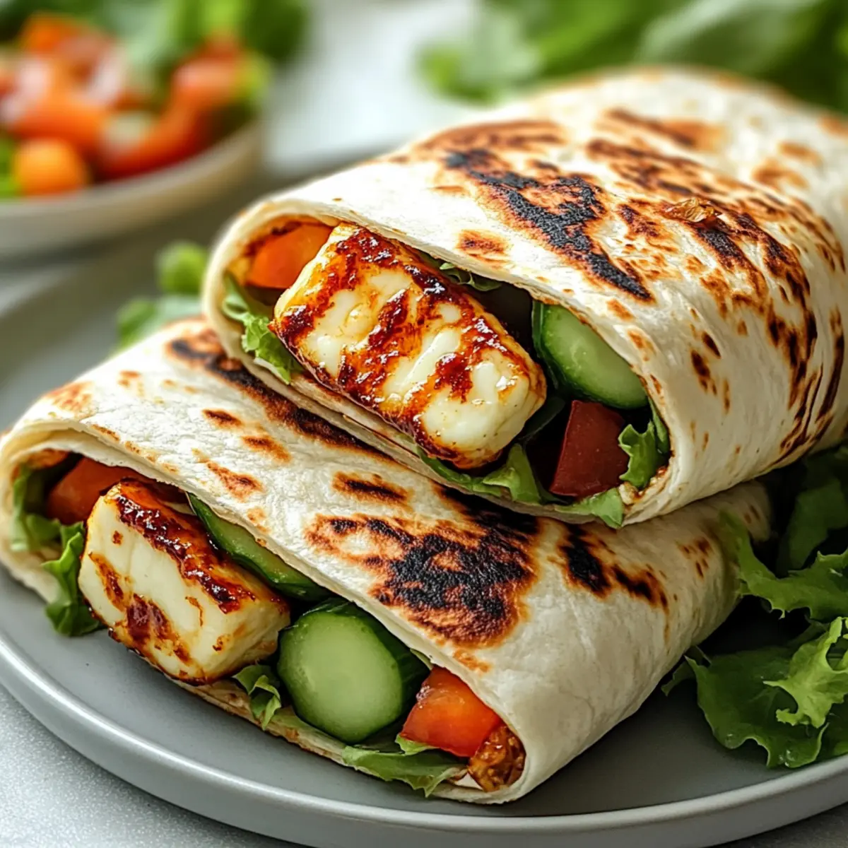 Crispy Sweet Chili Halloumi Wraps for Weeknight Bliss