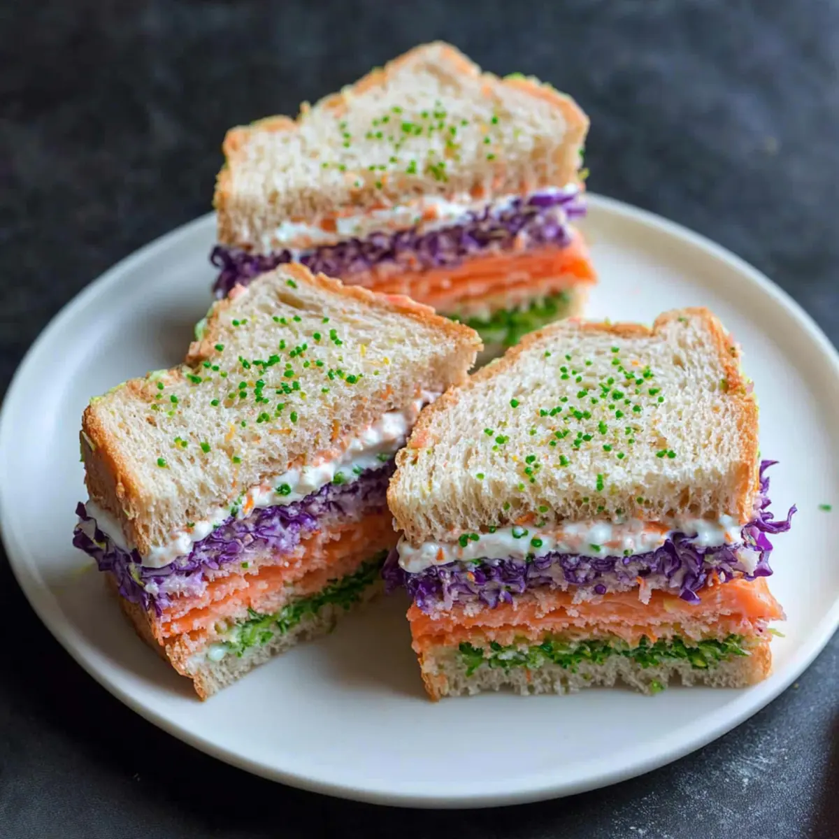 Irresistible Easy Vegetarian Tea Party Sandwiches Recipe