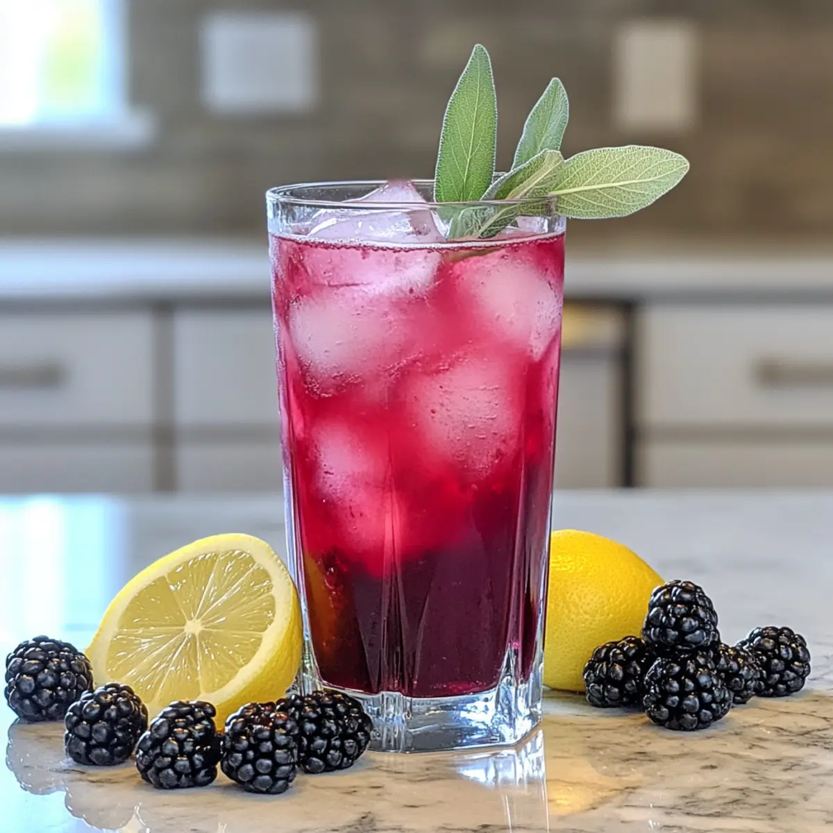 Refreshing Blackberry Sage Iced Tea for Ultimate Chill Vibes