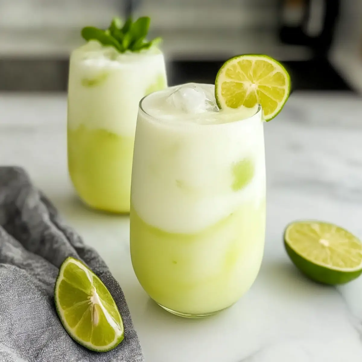 Refreshing Brazilian Limeade: Creamy Zesty Delight in Minutes