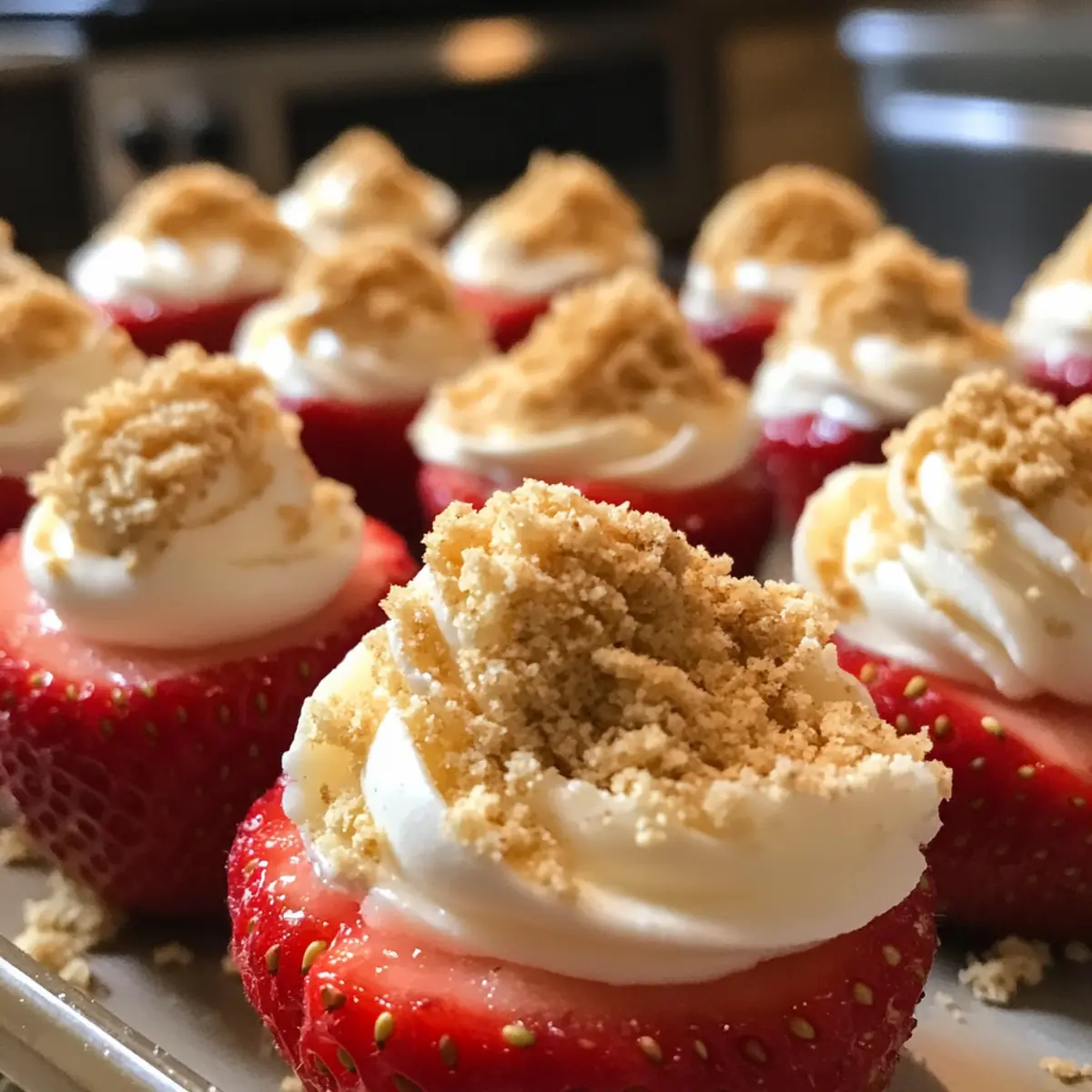 Sweetheart Cheesecake Deviled Strawberries: A Healthy Delight