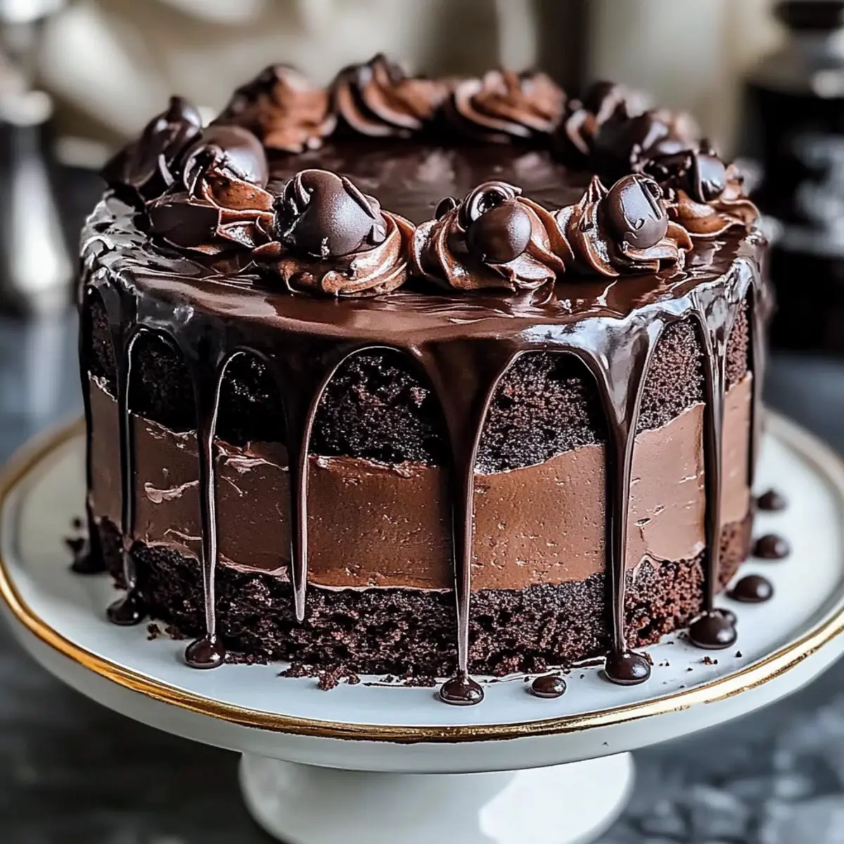 Decadent Death by Chocolate Cake for Every Celebration