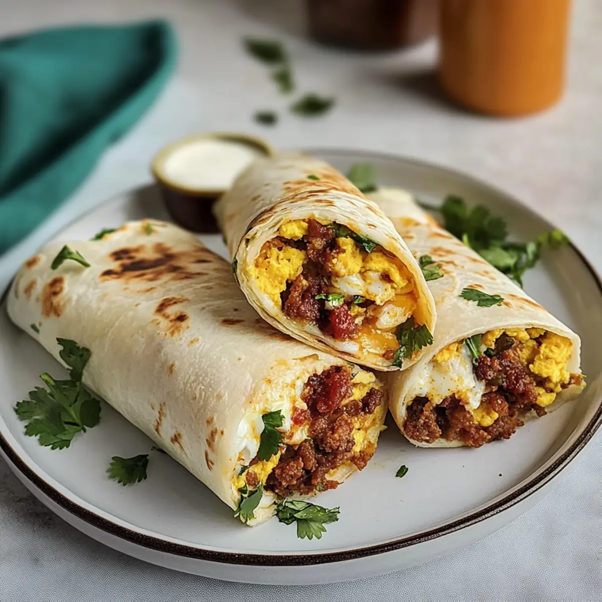 Easy Chorizo Breakfast Burritos for Busy Mornings