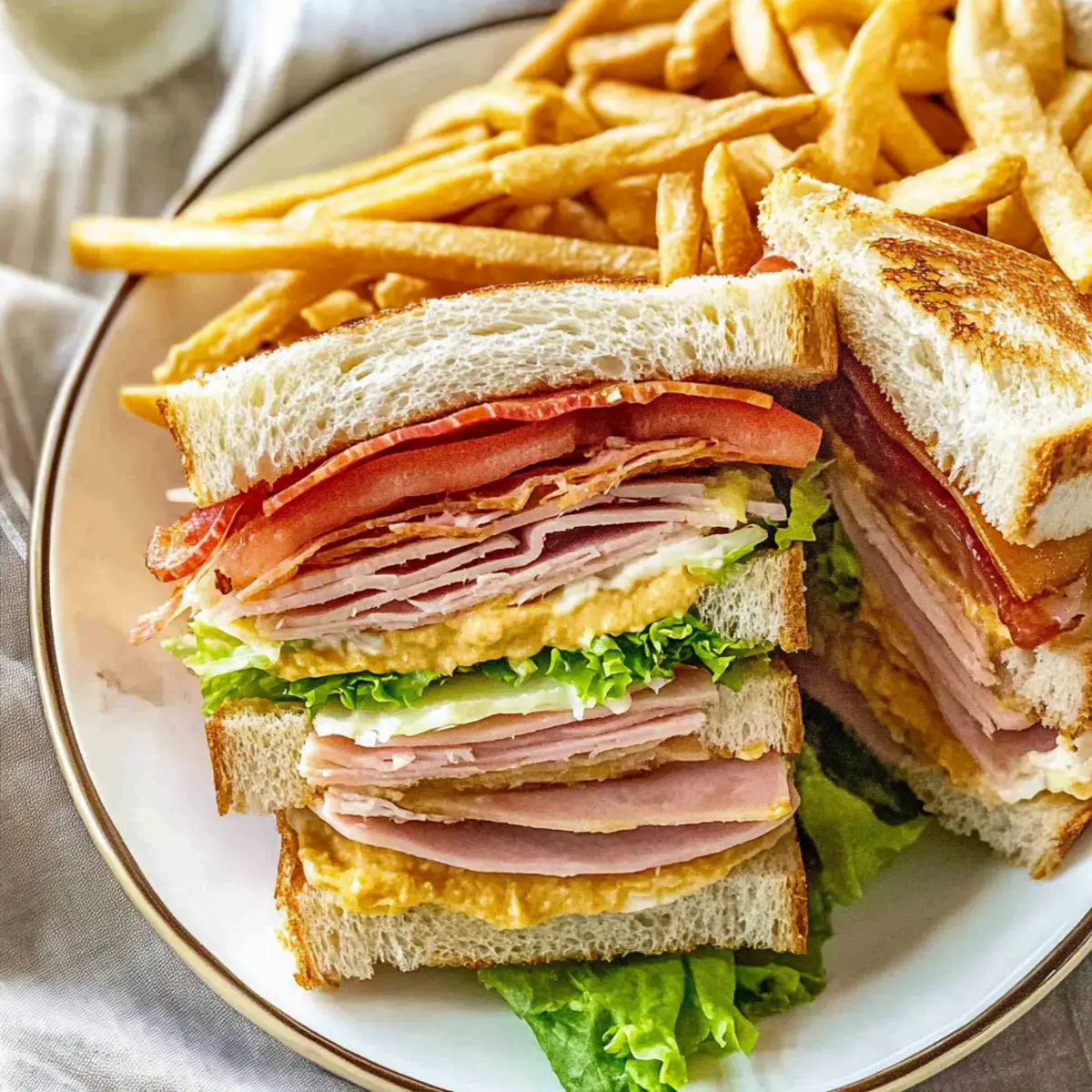 Gourmet Club Sandwich: Layers of Flavor to Satisfy Cravings