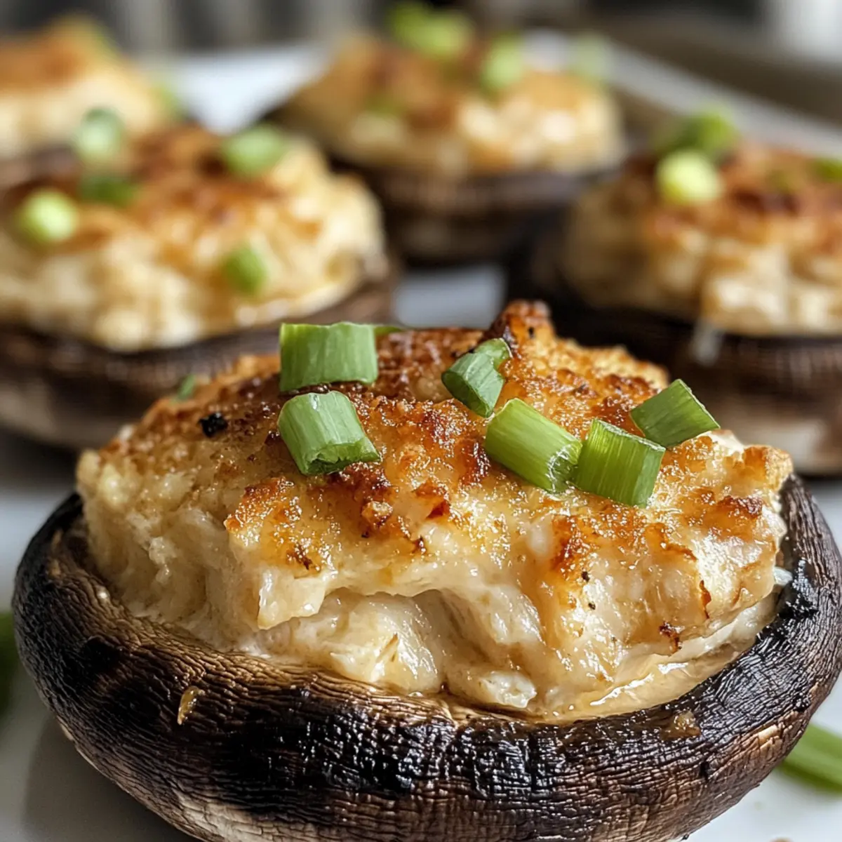 Savory Crab Stuffed Portobello Mushrooms You’ll Love