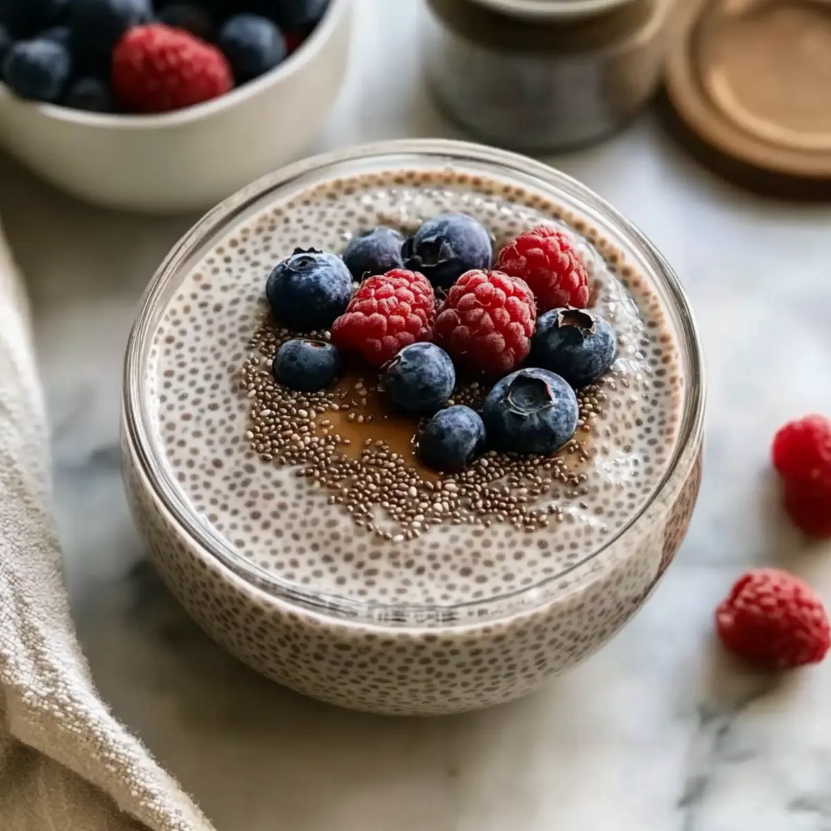 Dairy-Free Cinnamon Chia Seed Pudding for a Cozy Morning
