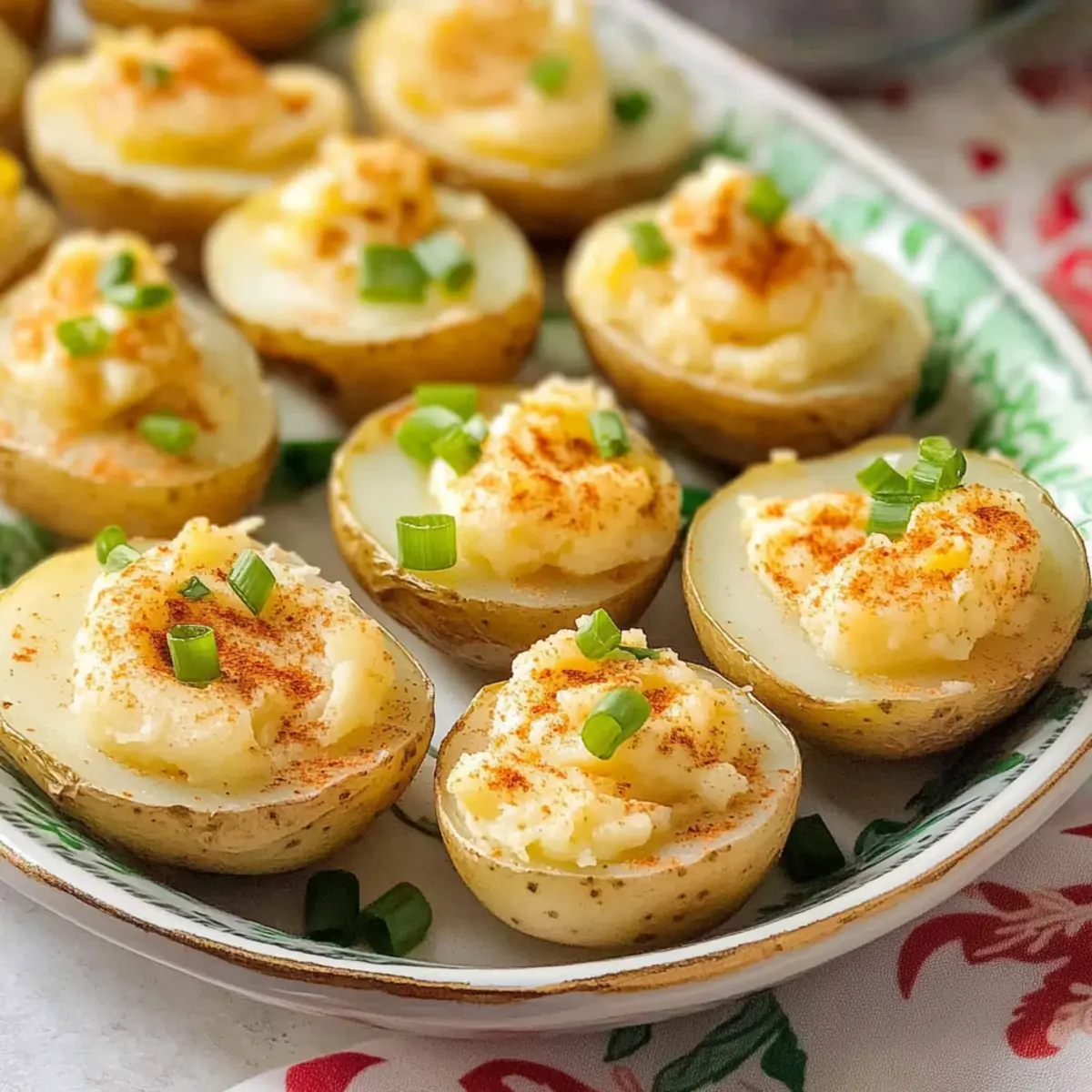 Creamy Deviled Potatoes for a Flavorful Budget-Friendly Treat