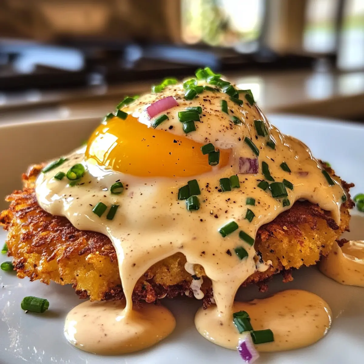 Crispy Easy Latke Eggs Benedict for a Brunch Twist