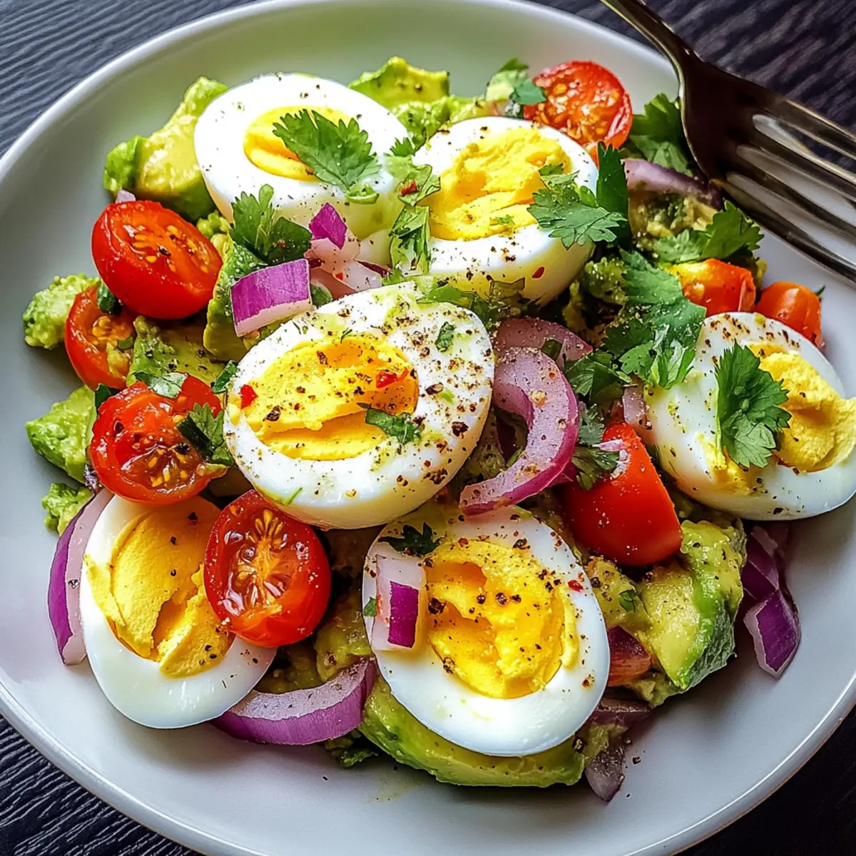 Workout Egg Avocado Salad: Quick, Creamy, and Protein-Packed
