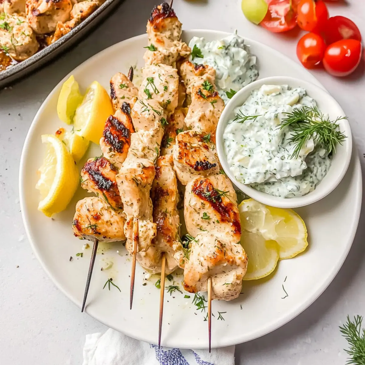 Savory Greek Chicken Skewers for Effortless Weeknight Dinners