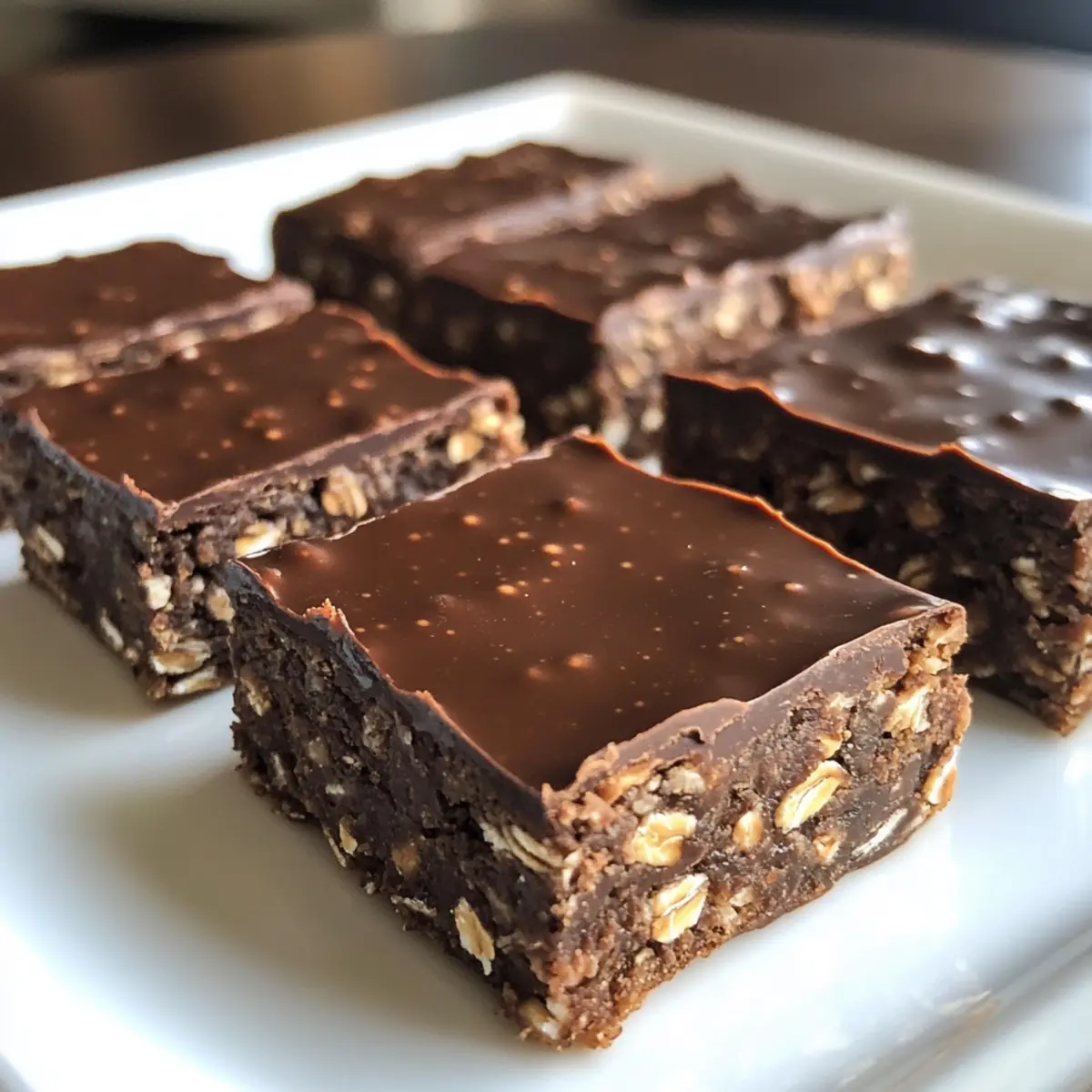No-Bake Chocolate Oat Bars: Healthy, Easy, and Delicious!