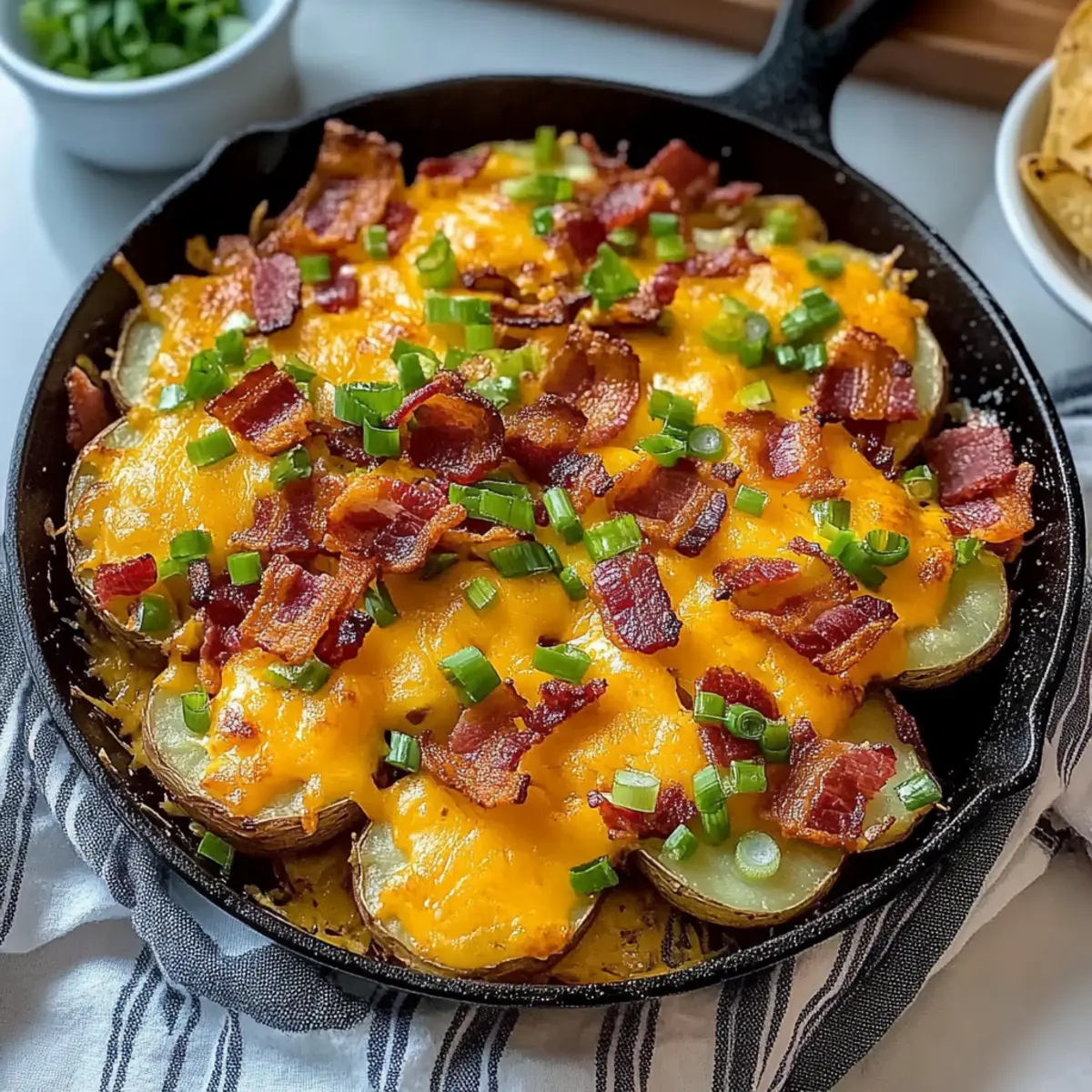 Crispy Irish Pub Nacho Potatoes for Ultimate Game Day Fun