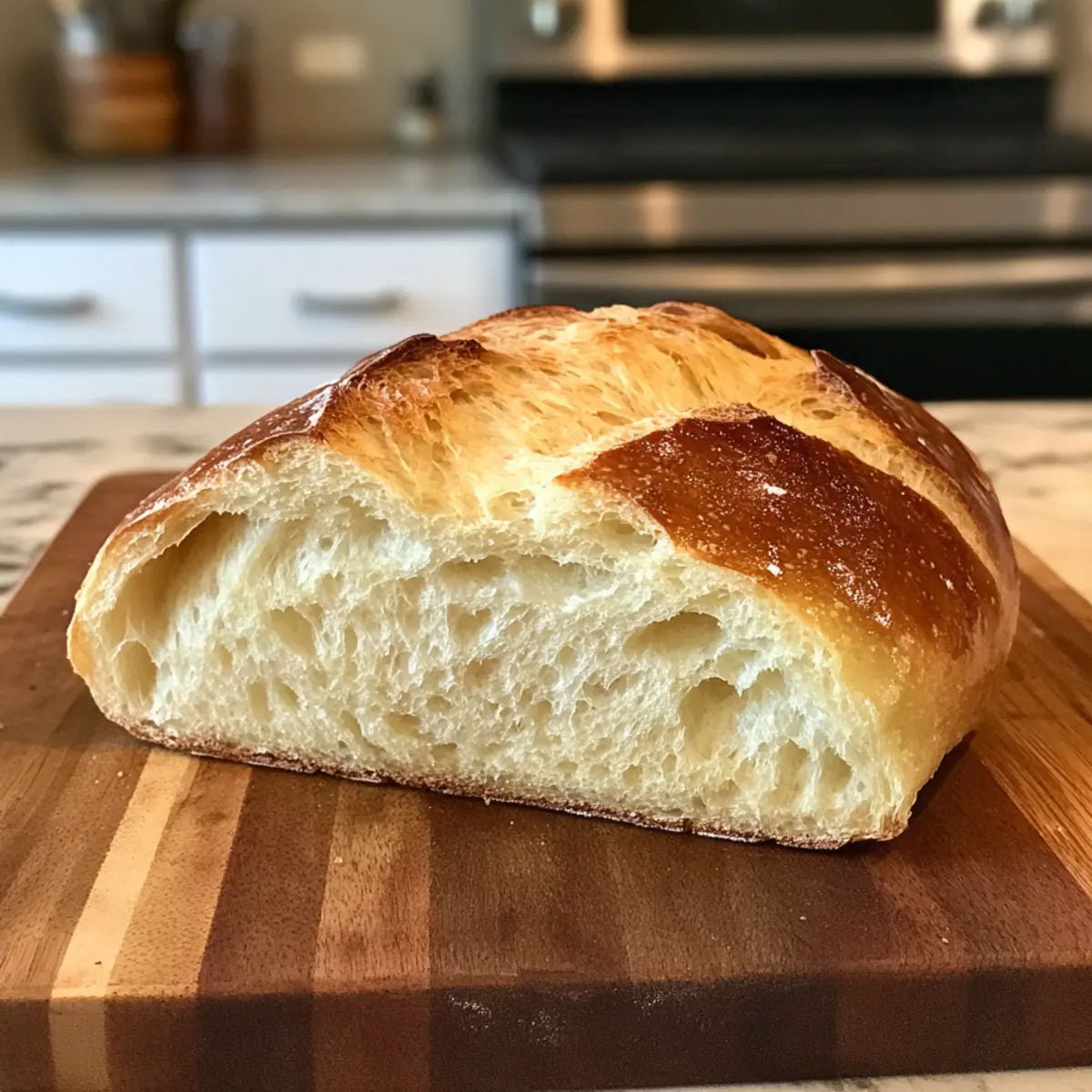 Easy Italian Bread: Crispy Crust Perfection at Home