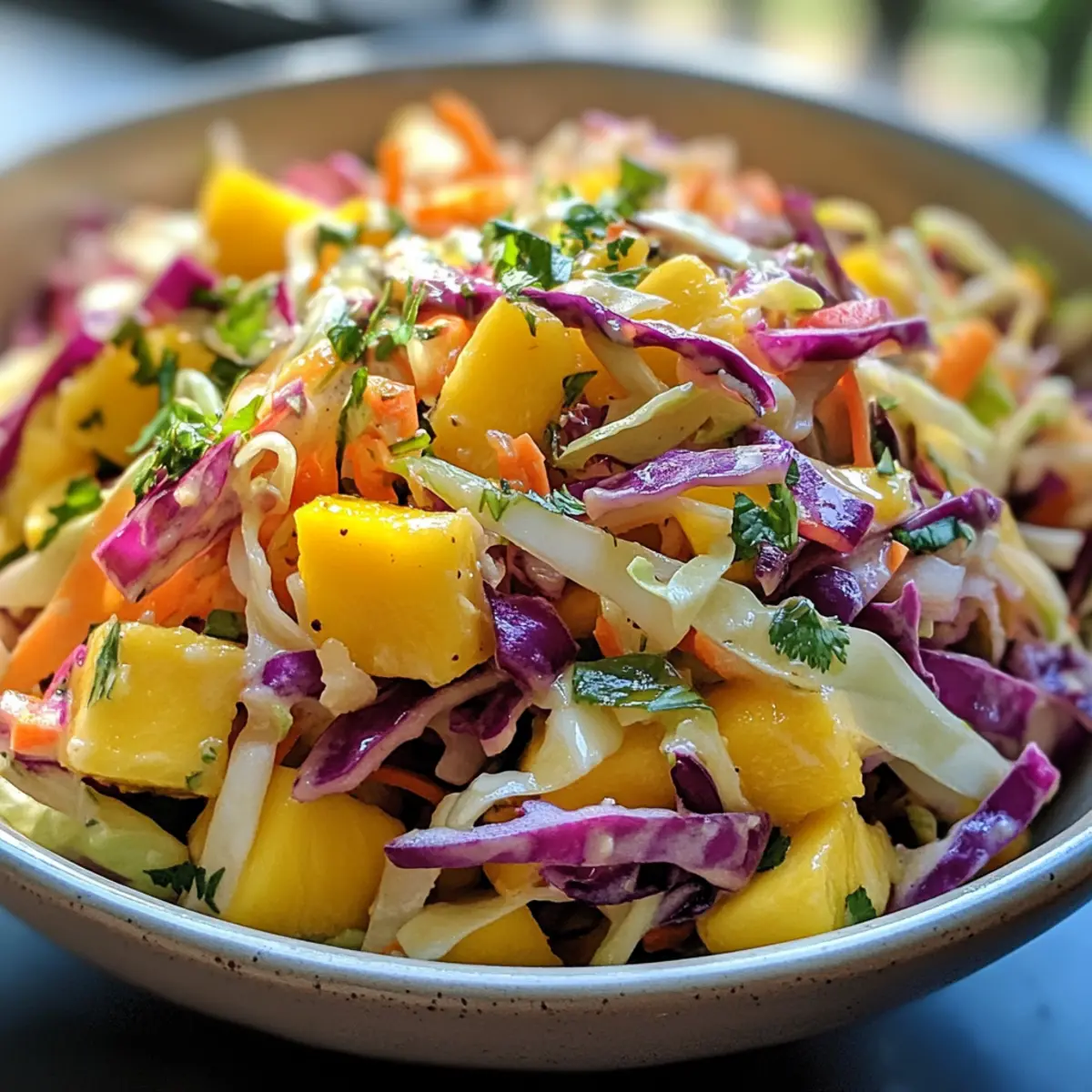 Bright and Easy Mango Slaw for a Refreshing Side Dish