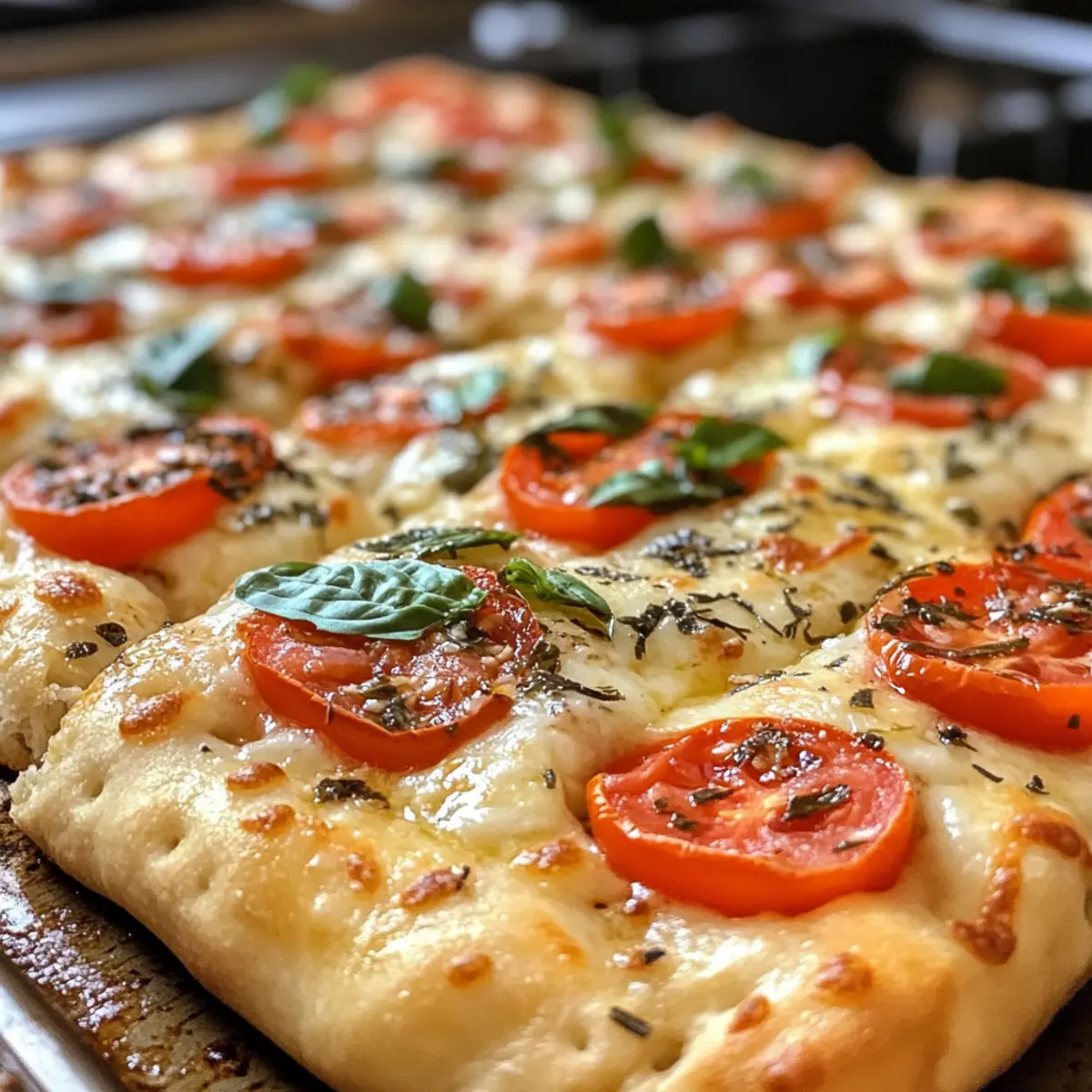 Mouthwatering Margherita Pizza Focaccia for Easy Entertaining