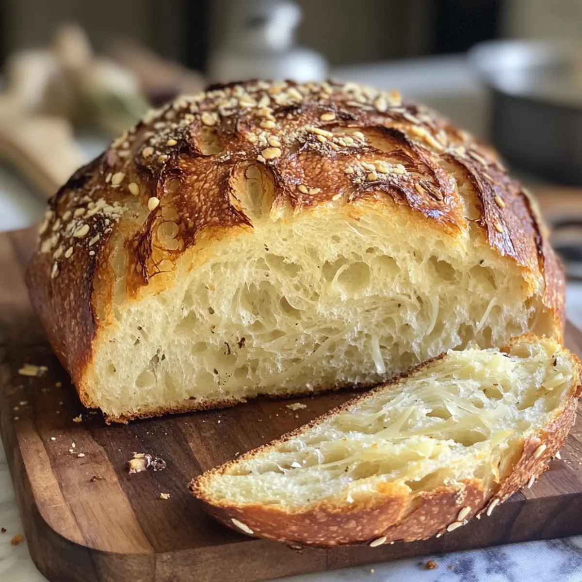 Parmesan Garlic Artisan Bread: Your New Favorite Comfort Food