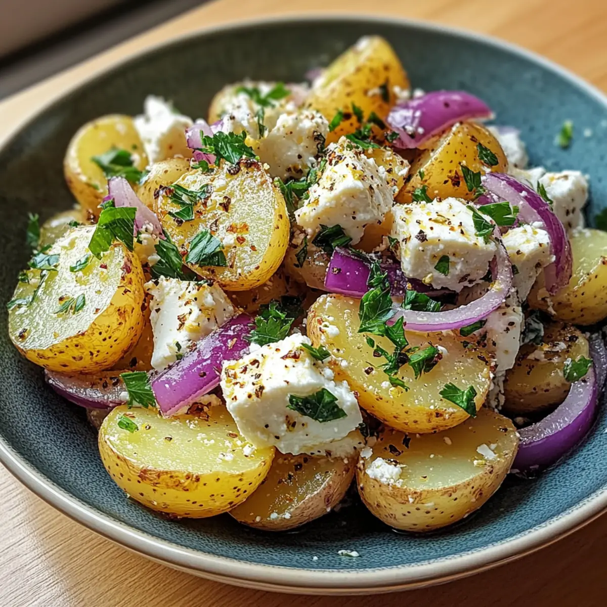 Zesty Potato and Feta Salad for Vibrant Summer Meals