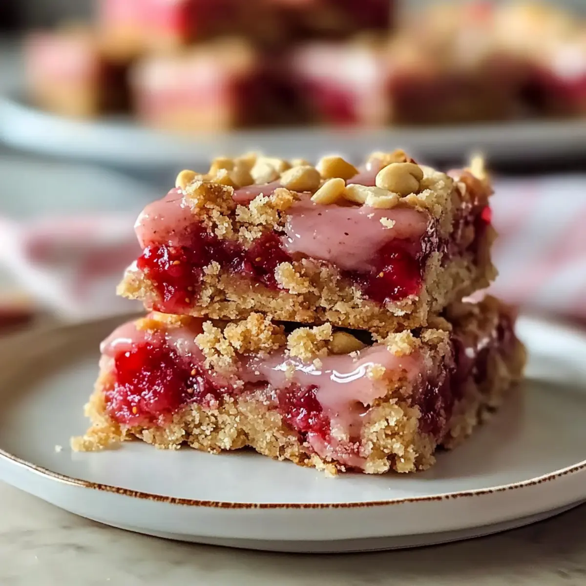 Strawberry Rhubarb Paleo Bars – Sweet and Guilt-Free Delight