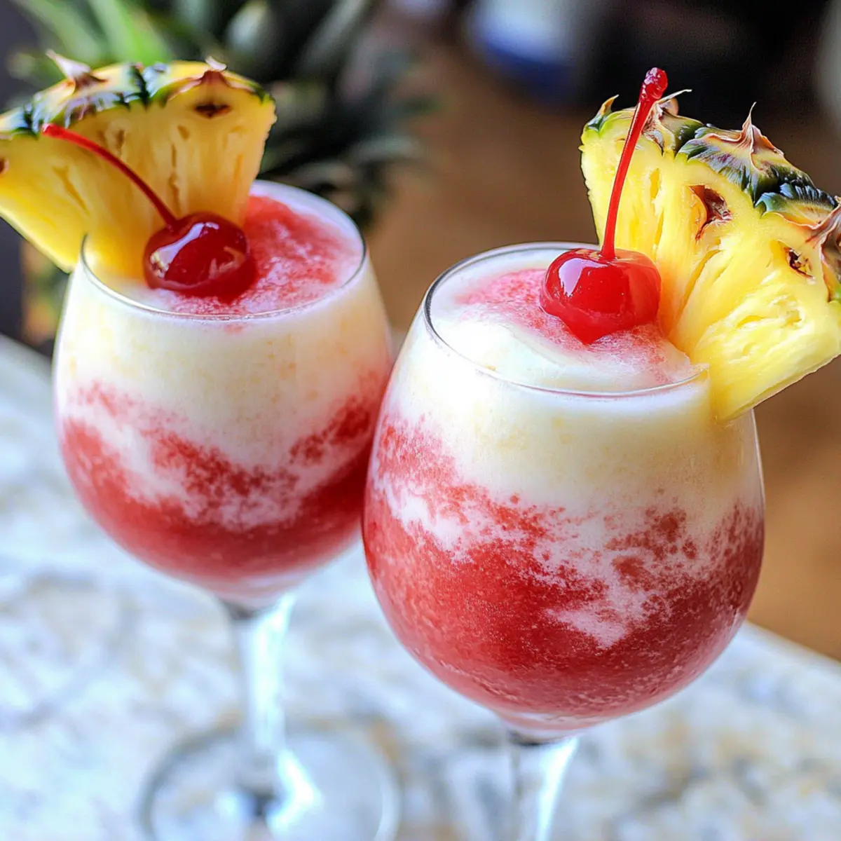 Easy Strawberry Pina Colada: Refreshing Tropical Bliss