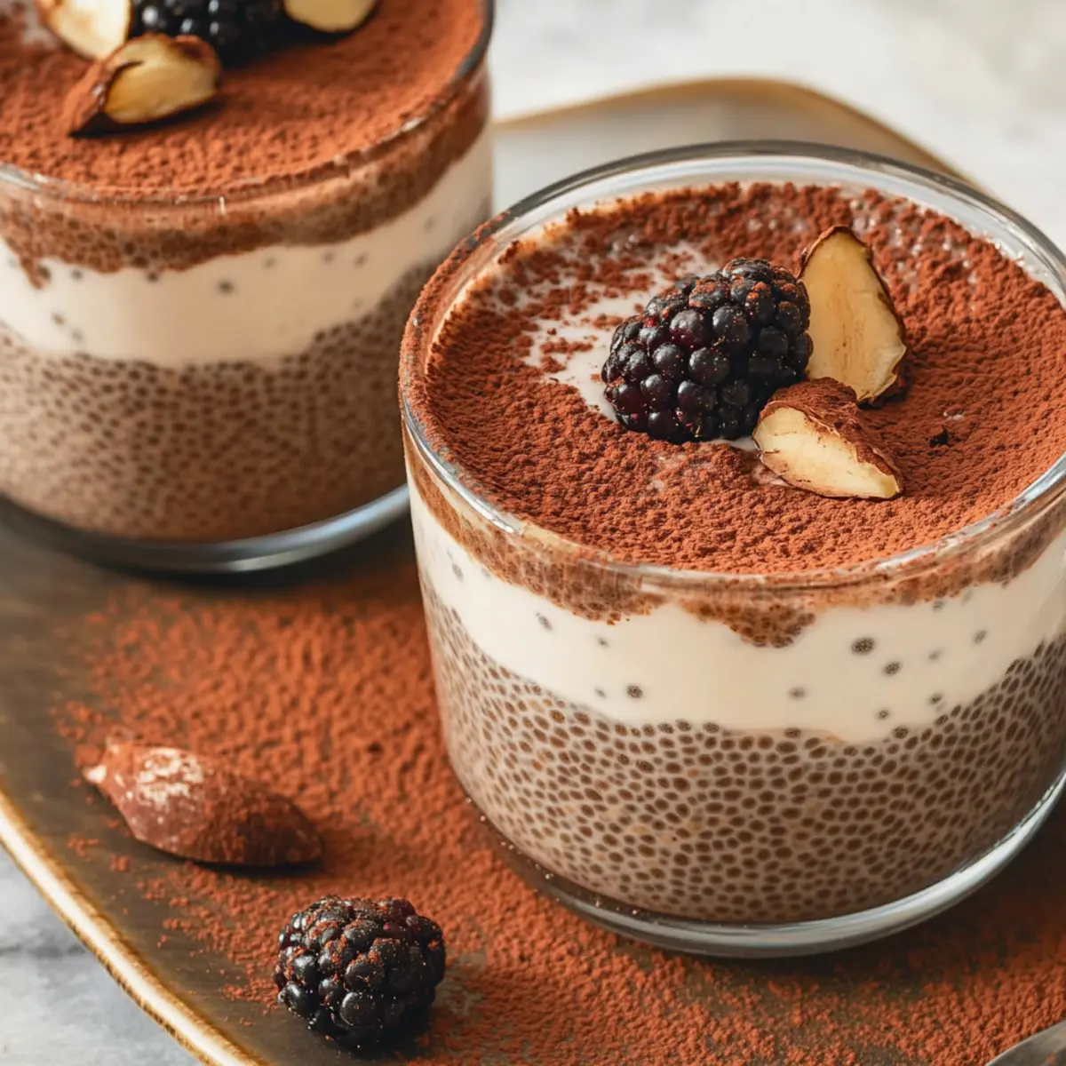 Tiramisu Chia Pudding: A Creamy, High-Protein Delight