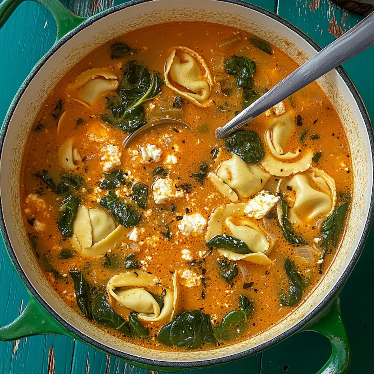 Mediterranean Tortellini Soup: Quick Comfort in Every Bowl