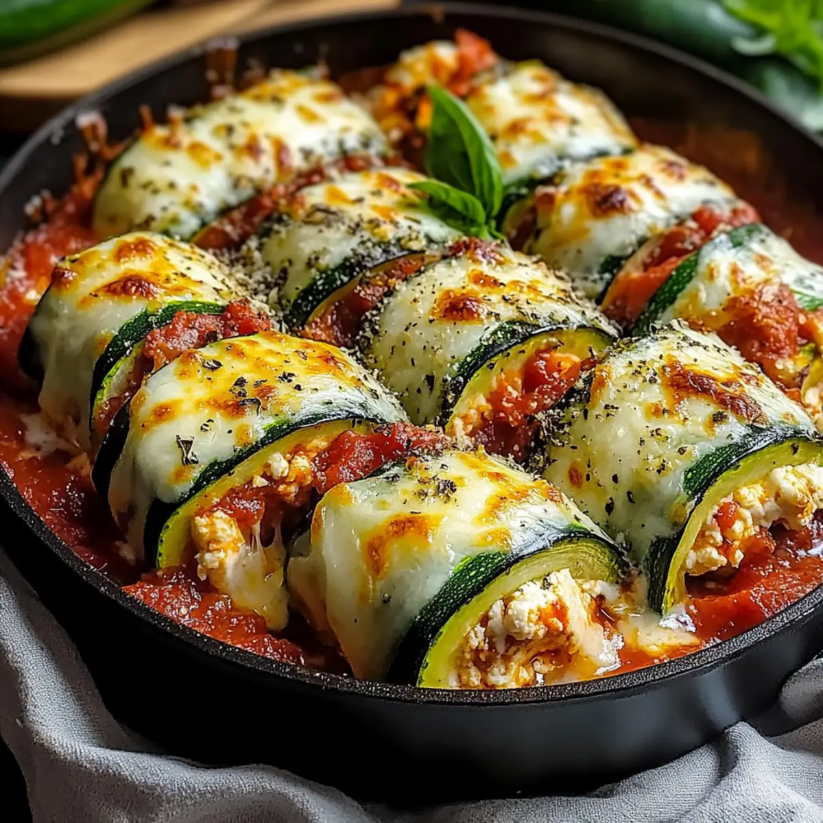 Three Cheese Zucchini Rollatini that Will Wow Your Taste Buds