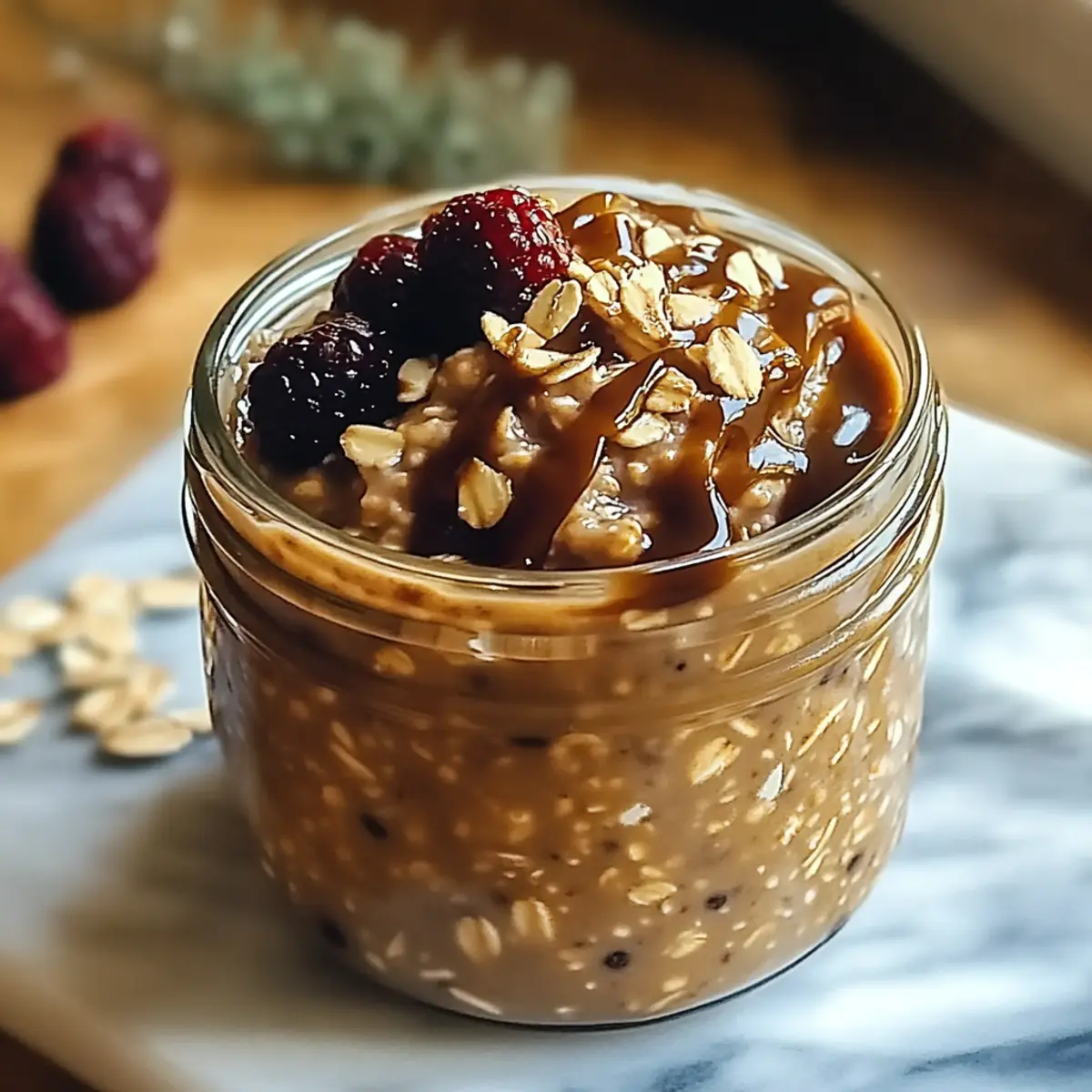Brown Sugar Espresso Overnight Oats for a Energizing Morning