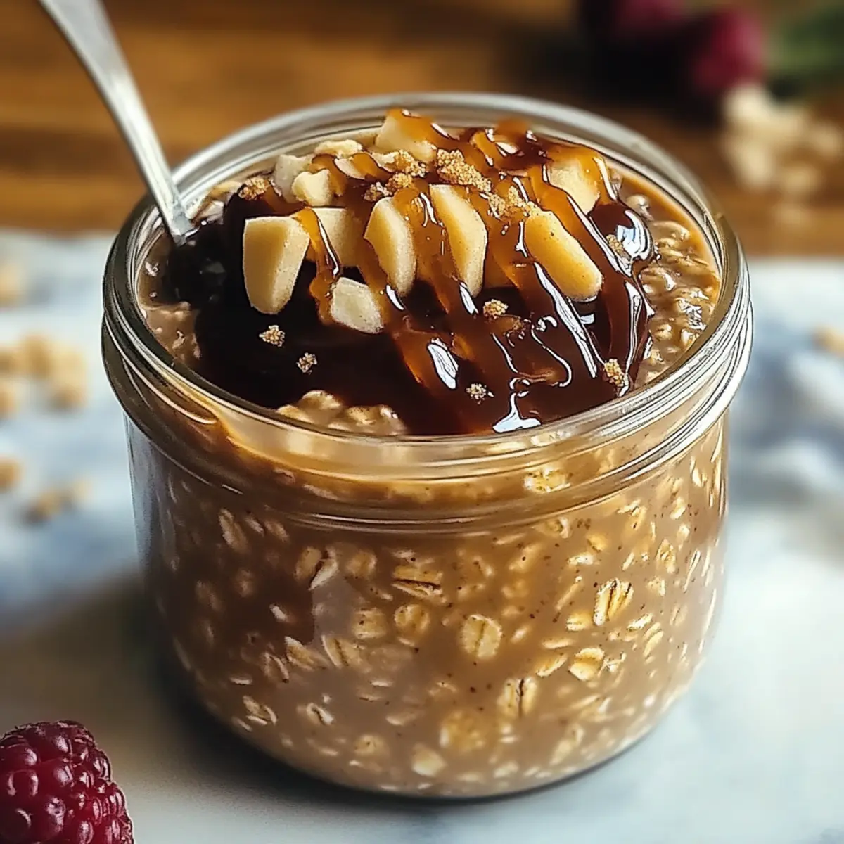 Brown Sugar Espresso Overnight Oats for a Cozy Morning Boost