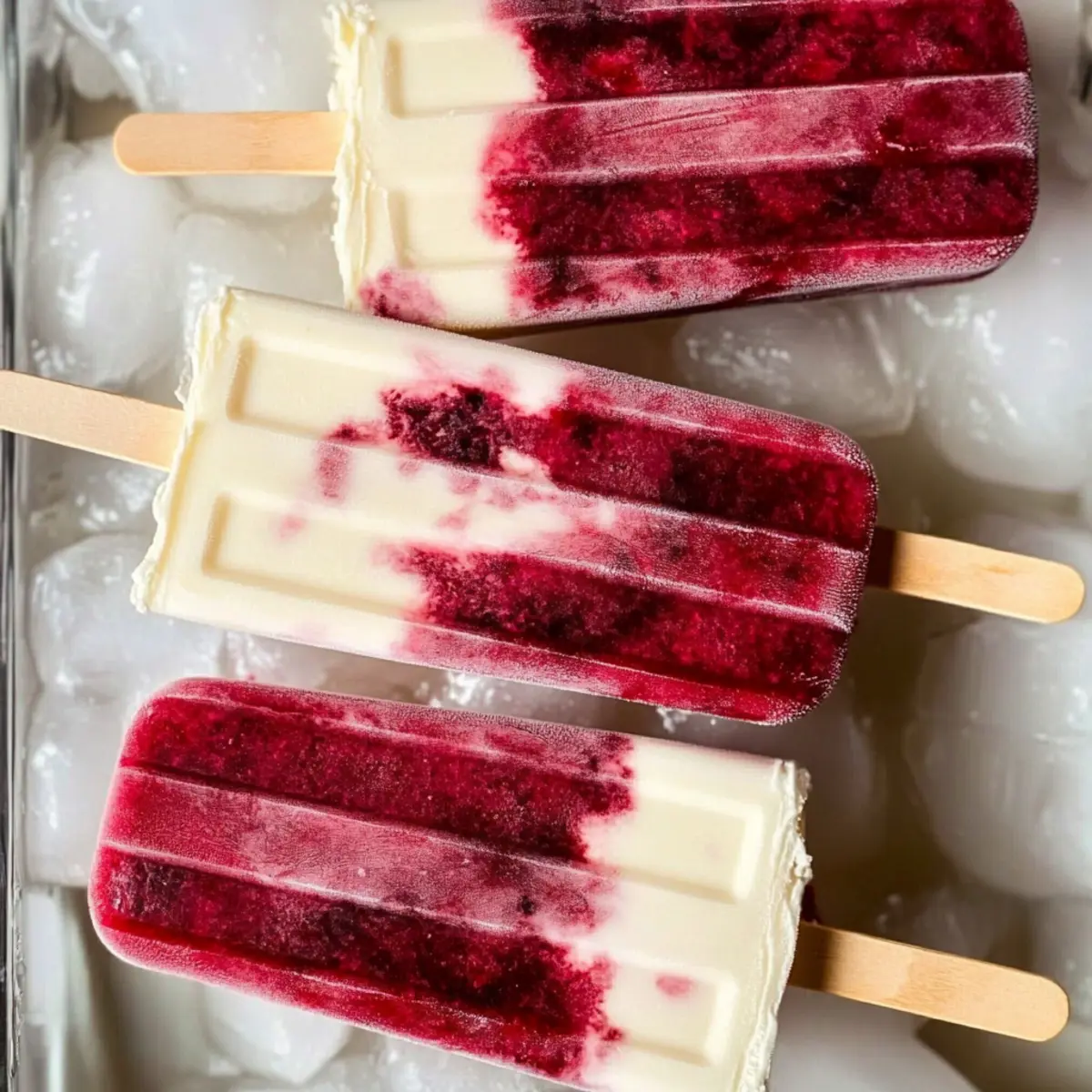 Fresh Cherry Creamsicles: Real Food, No Refined Sugar Delight
